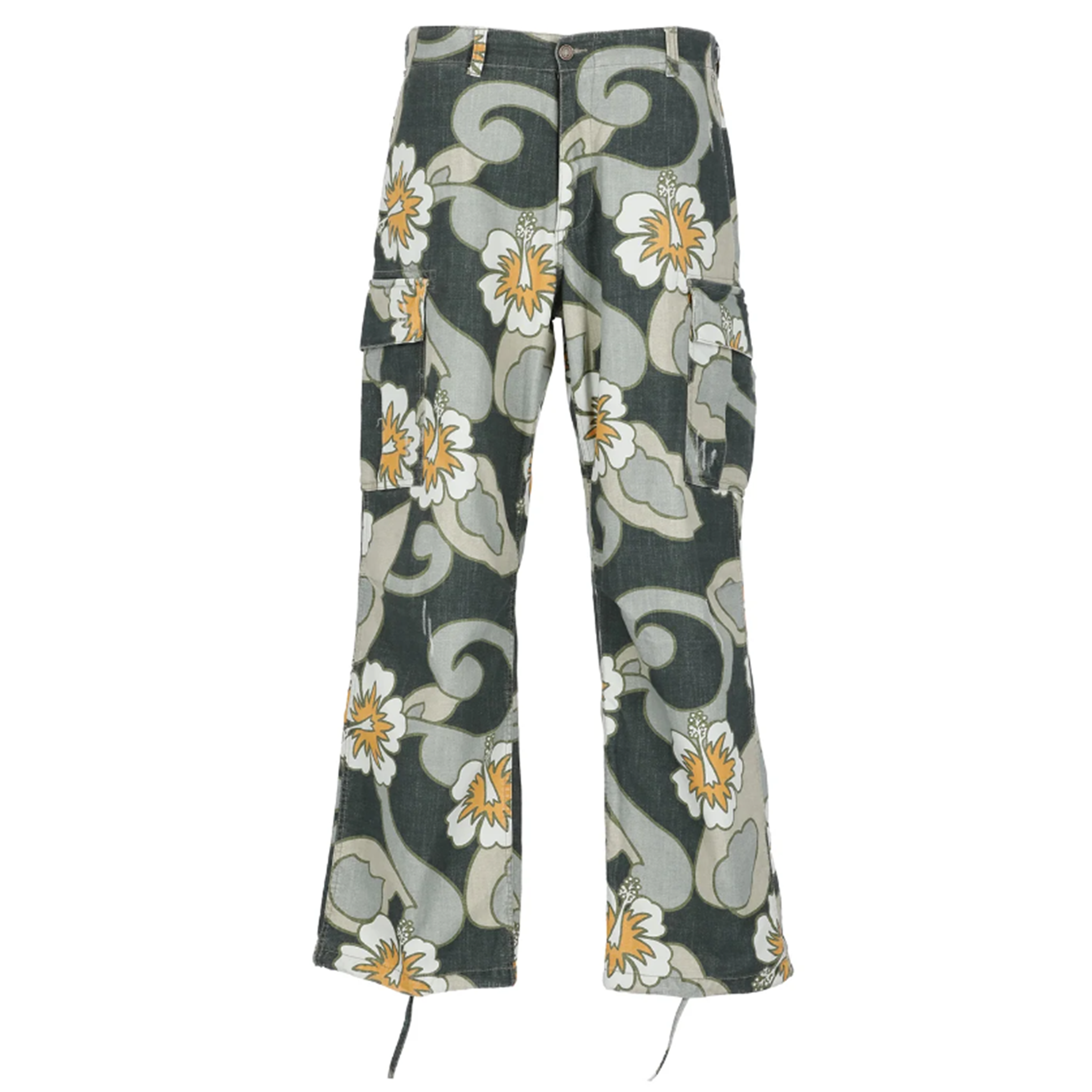 ERL "Printed Woven Grey" - Cargo Pant