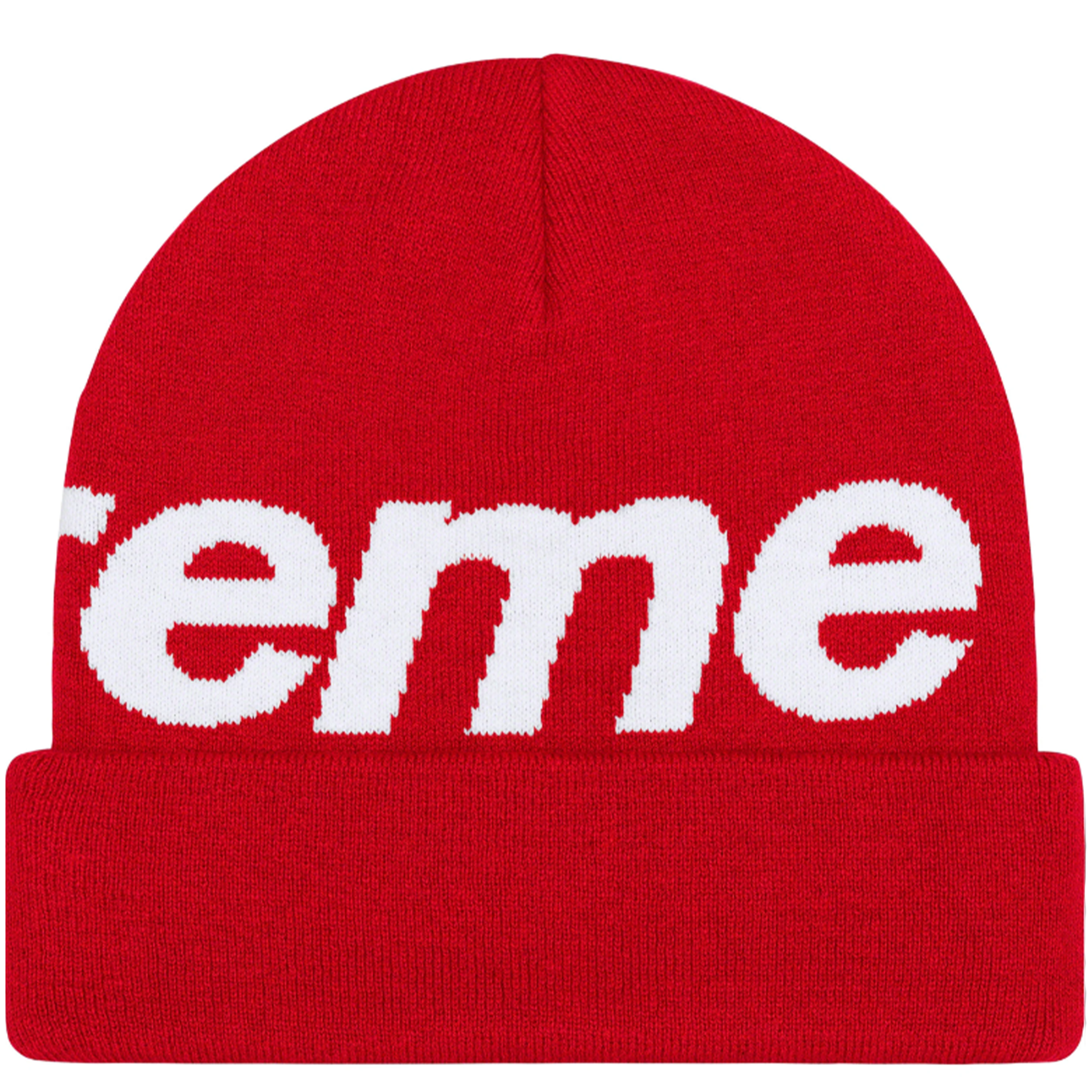 Supreme "Big Logo" Beanie
