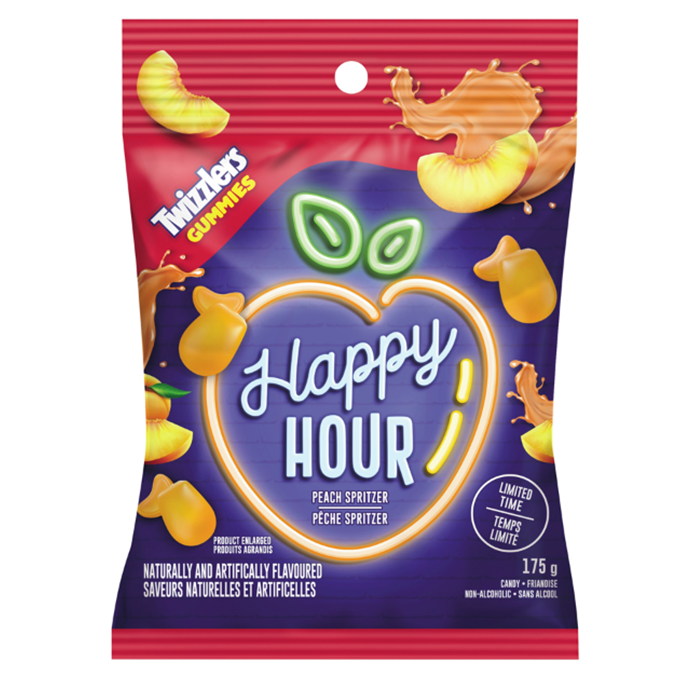 Twizzlers Gummies - Happy Hour Peach Spritzer