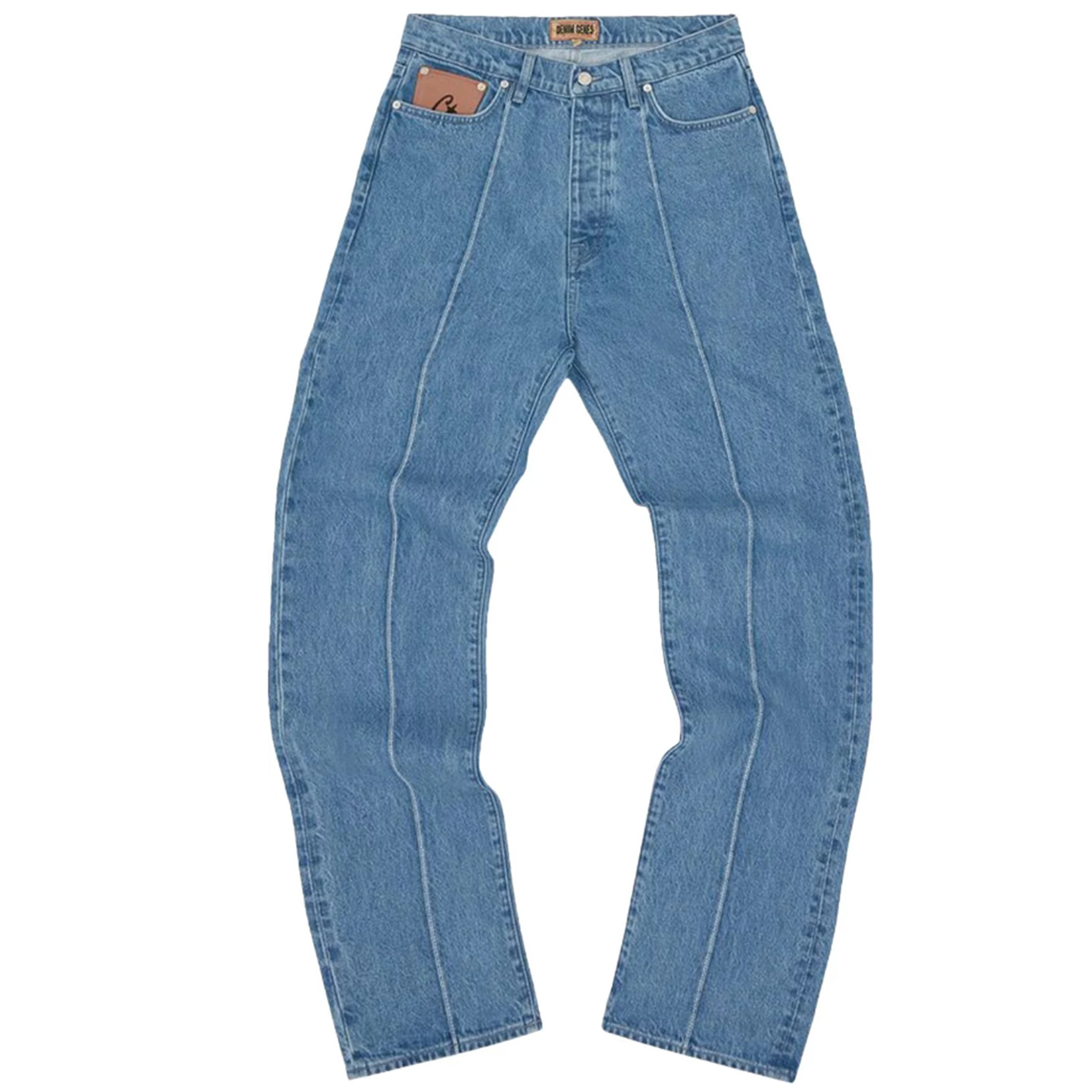 Corteiz "C-Star" Blue Denim Jeans