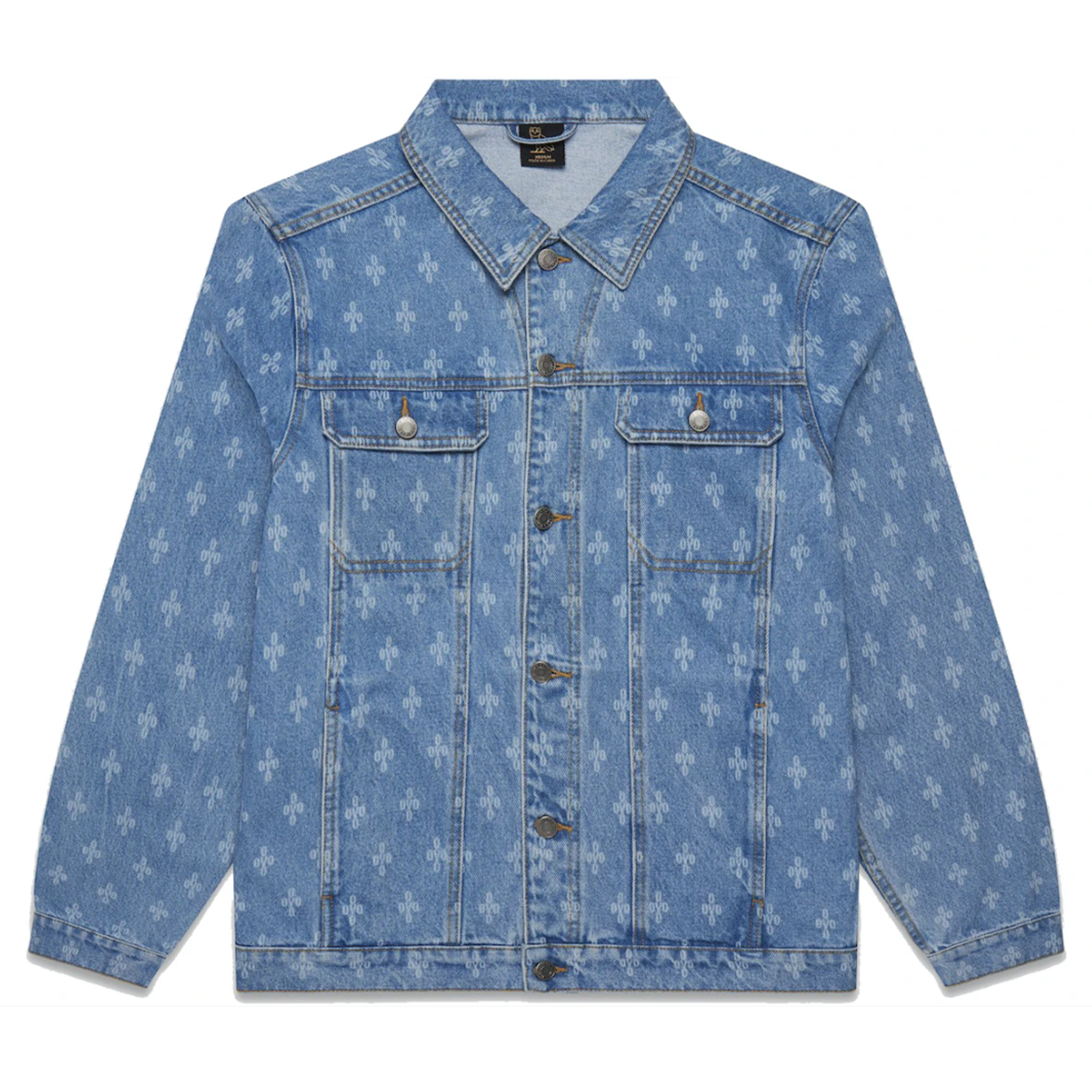 OVO "Washed Indigo Monogram" - Denim Jacket