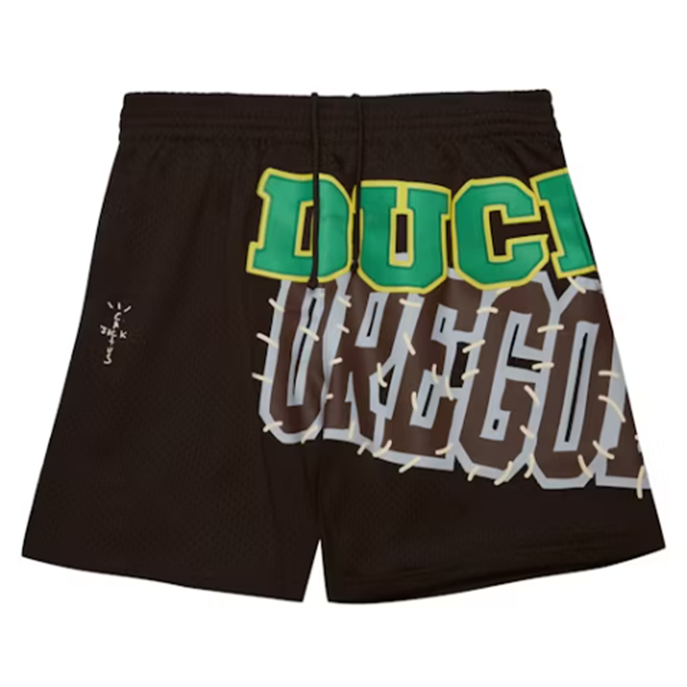 Travis Scott x Mitchell & Ness "Oregon Ducks" - Basketball Shorts