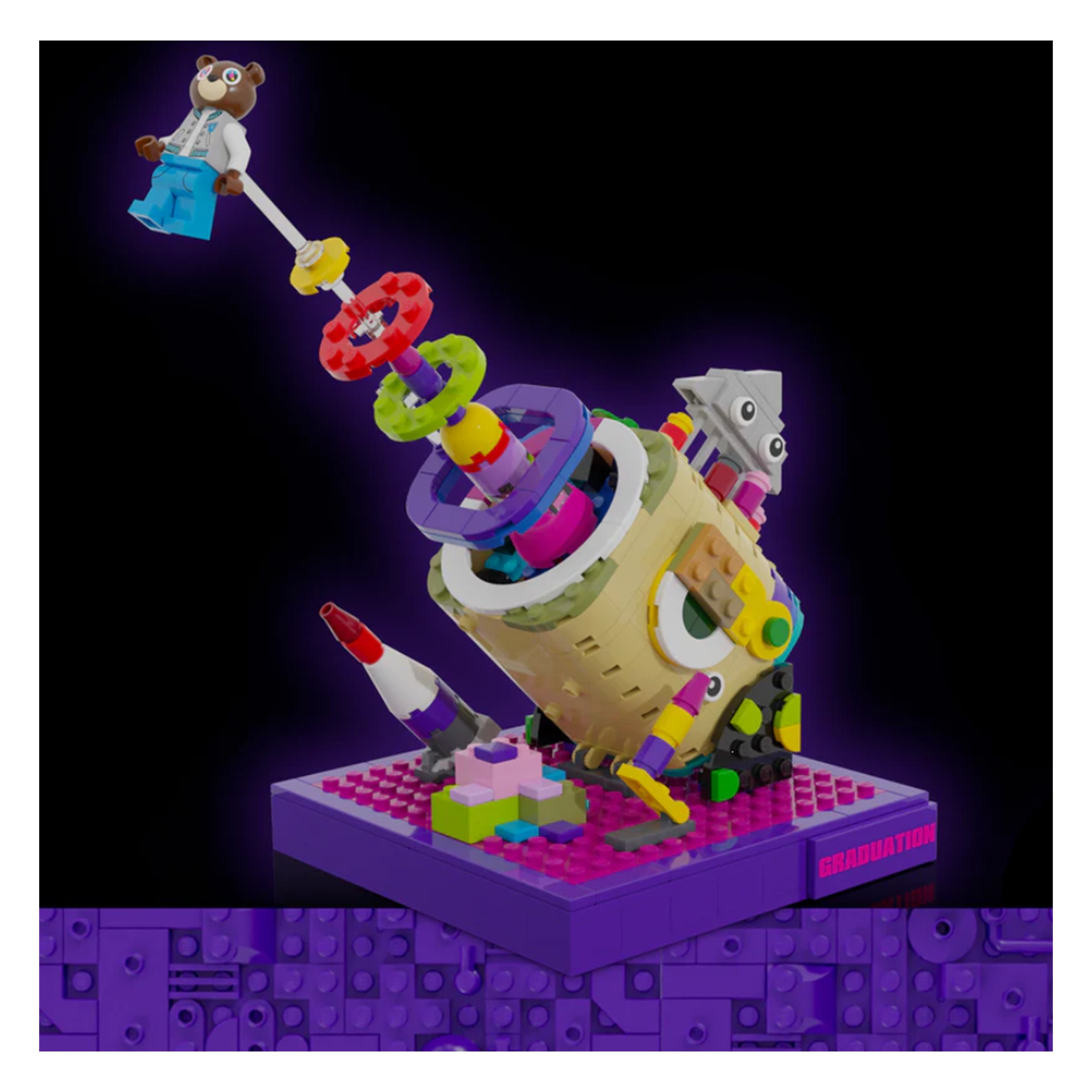 Legendary Brick - Kanye West "Graduation Set"