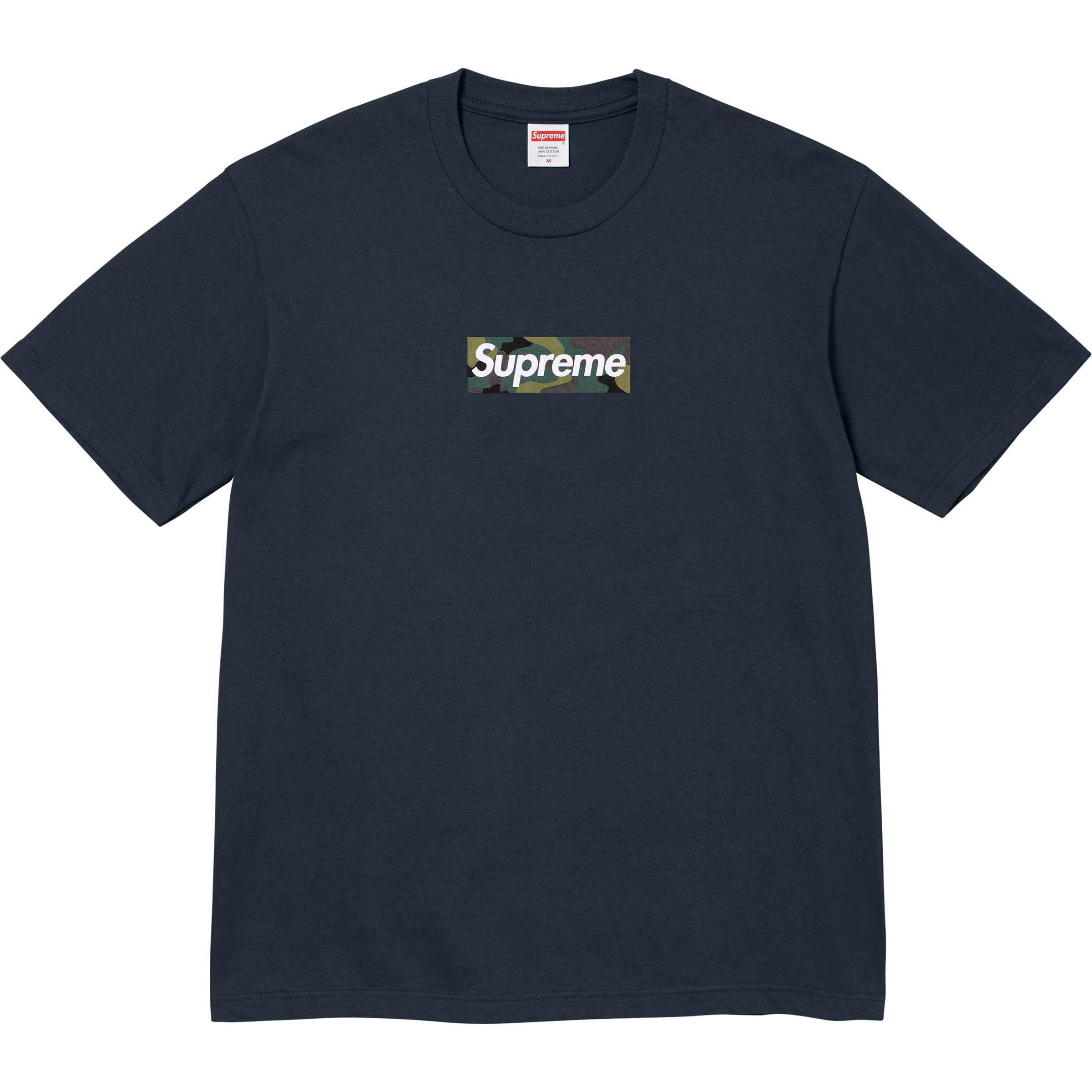 Supreme "Camo Box Logo" T-Shirt