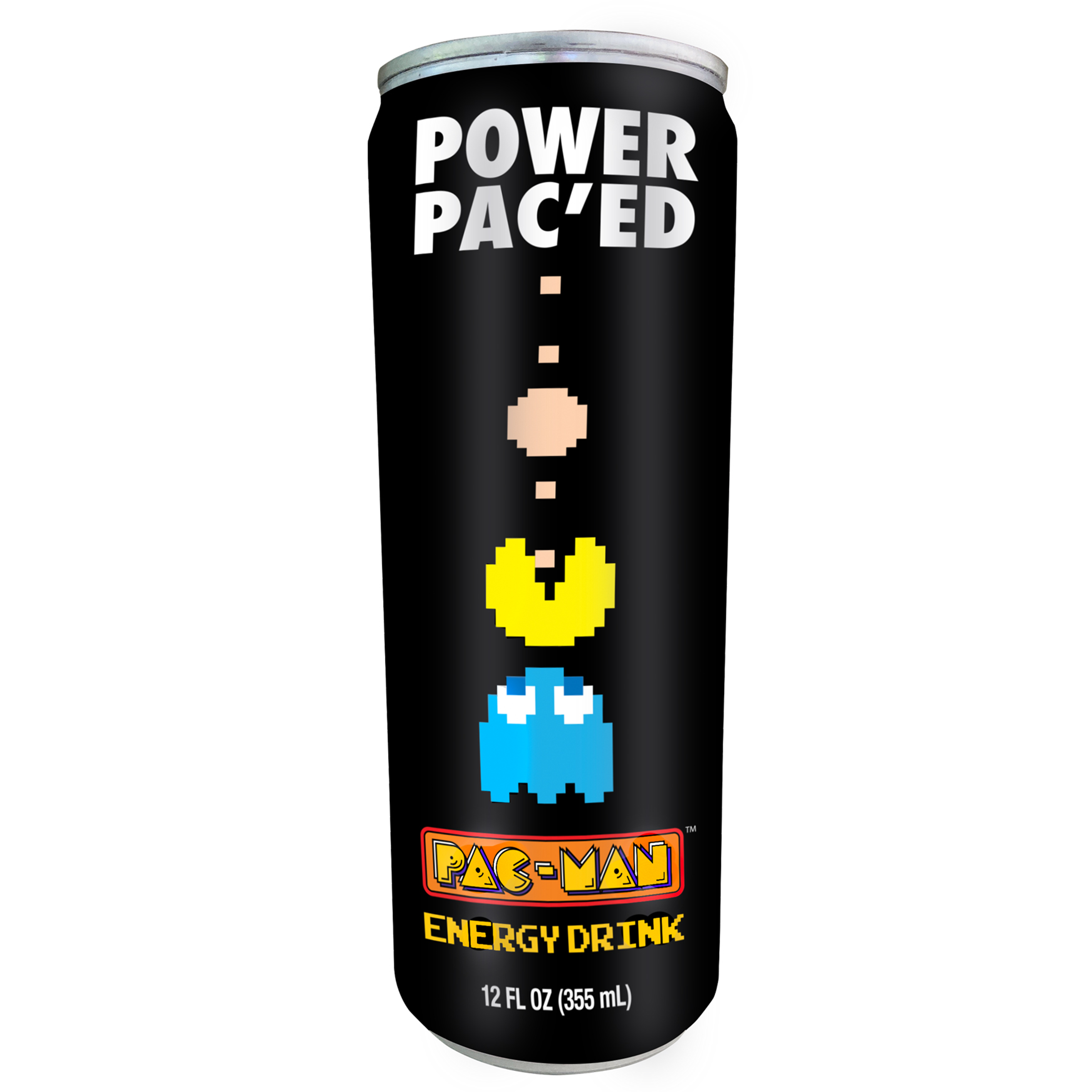 Boston America Pac Man Power Pac'ed Energy Drink
