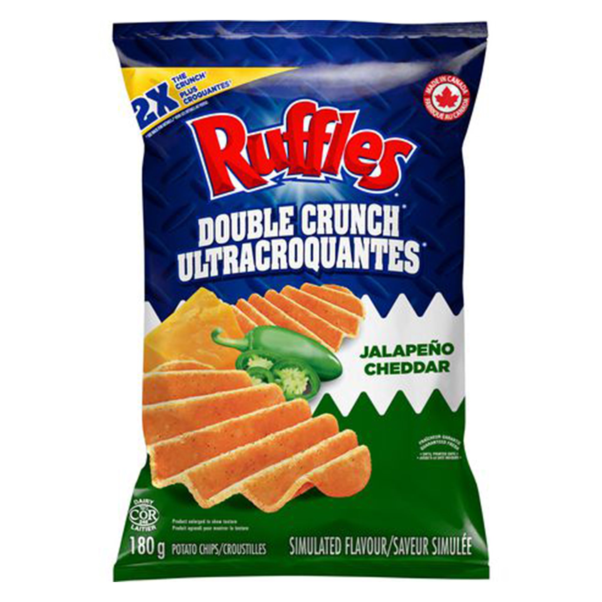 Ruffles Double Crunch - Jalapeno Chedder