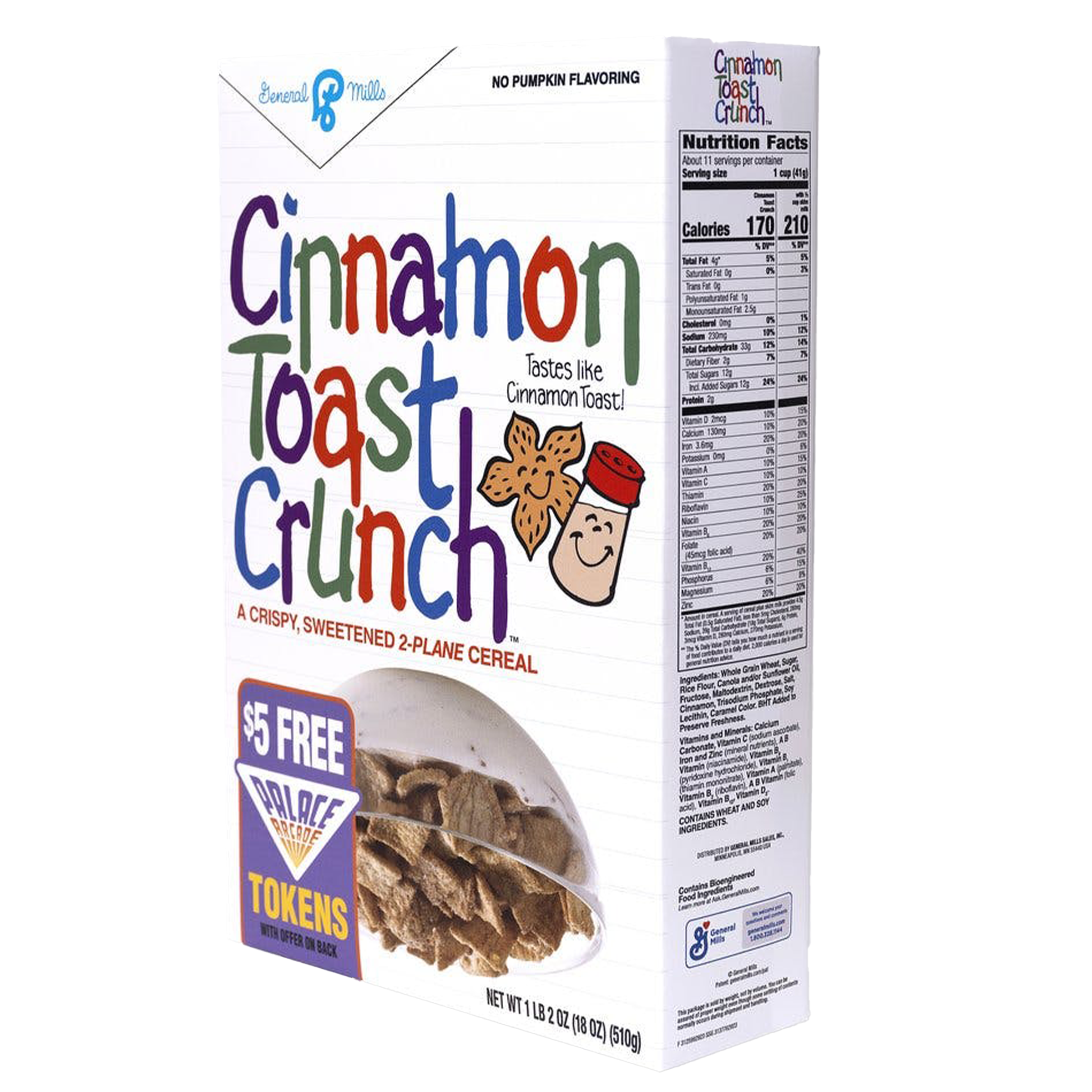Netflix "Stranger Things" Cereal - Cinnamon Toast Crunch