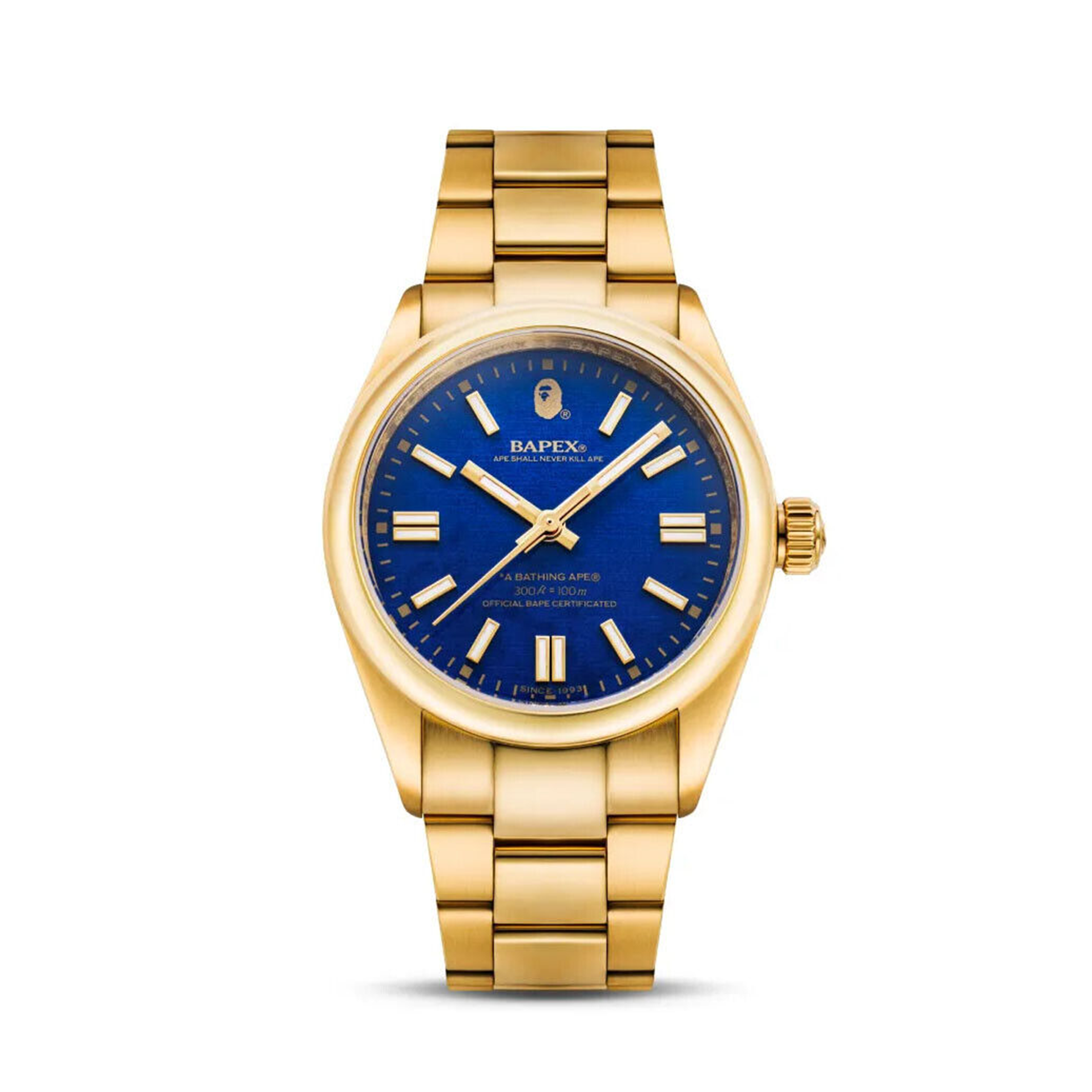 Gold top bape watch