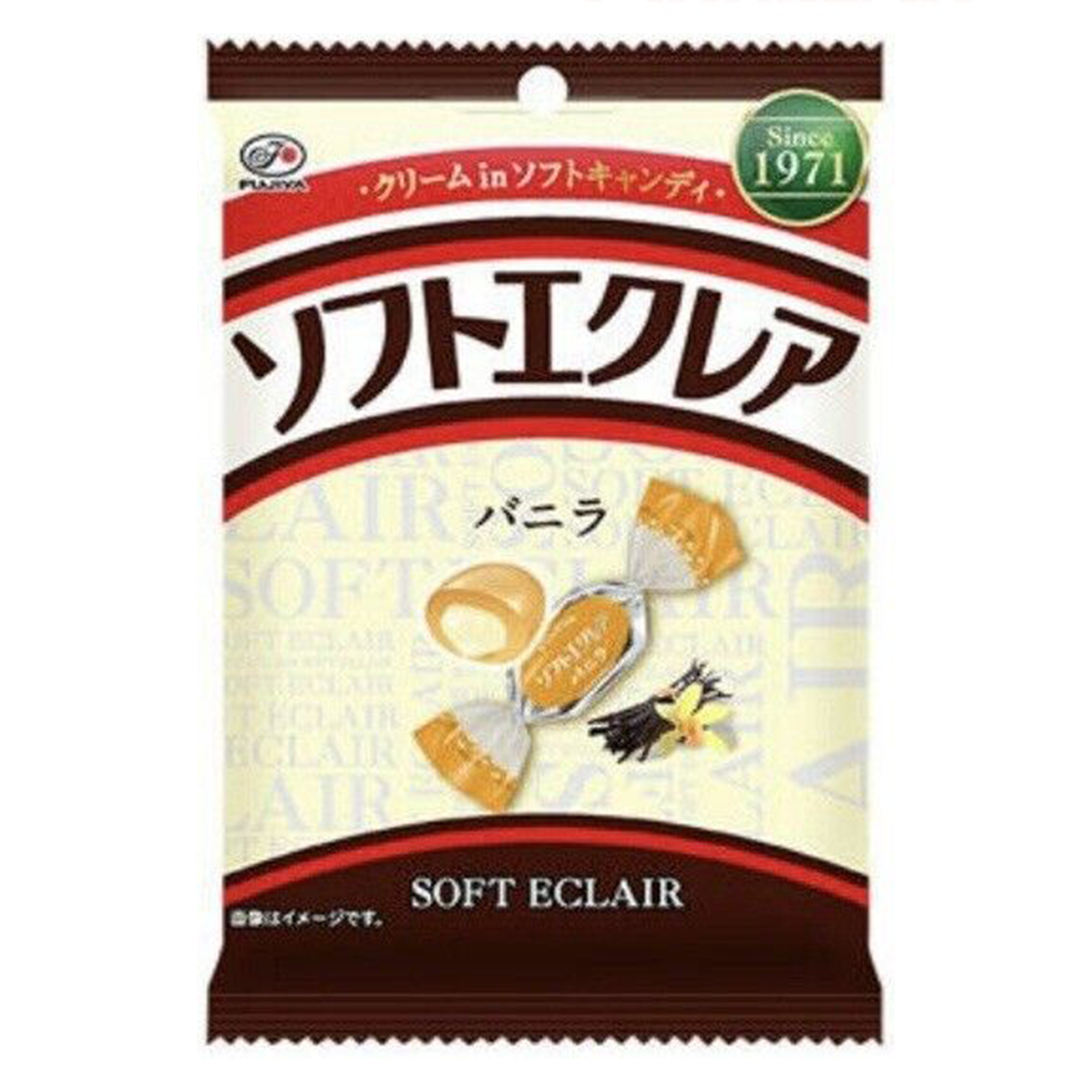 Japanese Soft Candy Eclair "Vanilla Cream Caramel" Candy