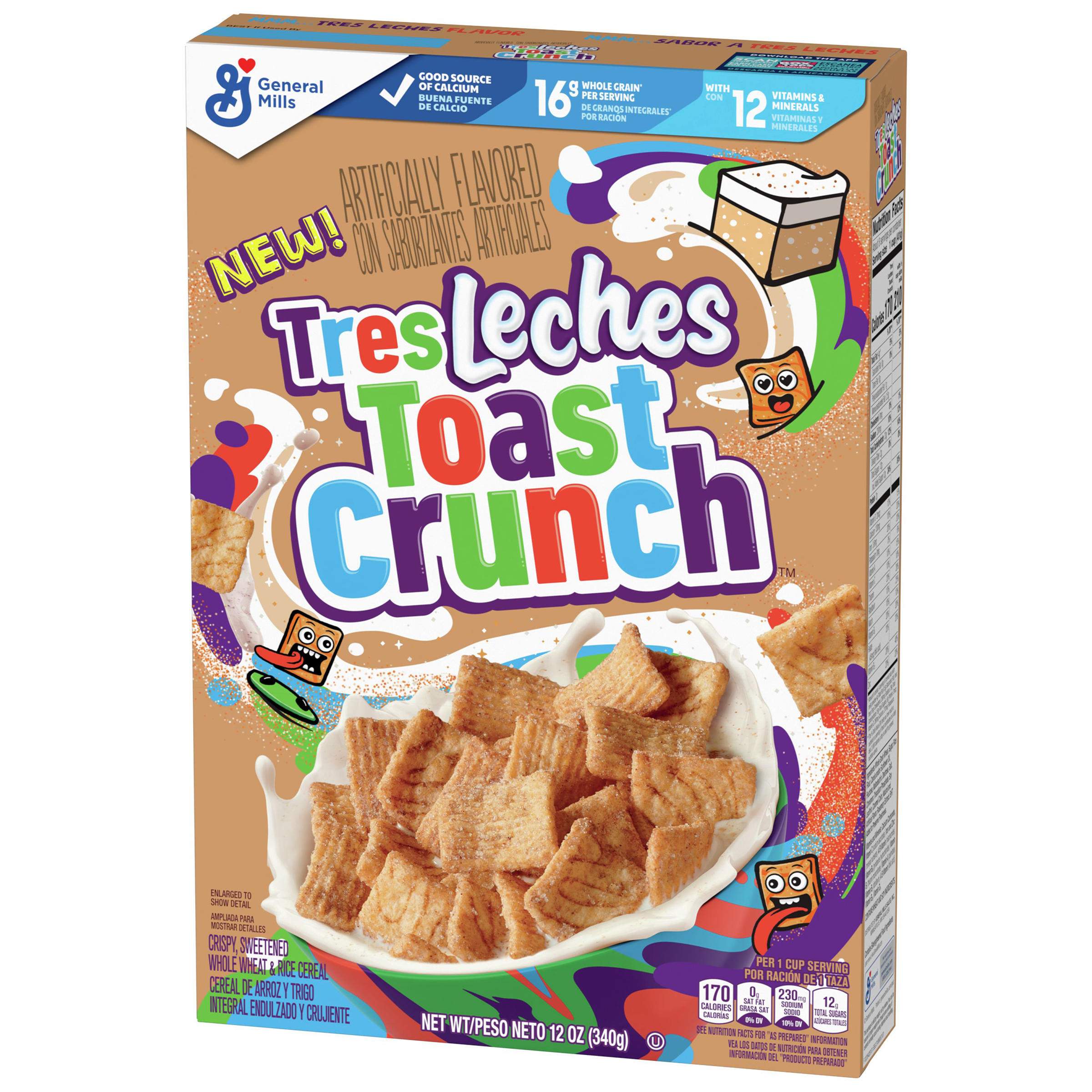 Tres Leches Toast Crunch - Family Size