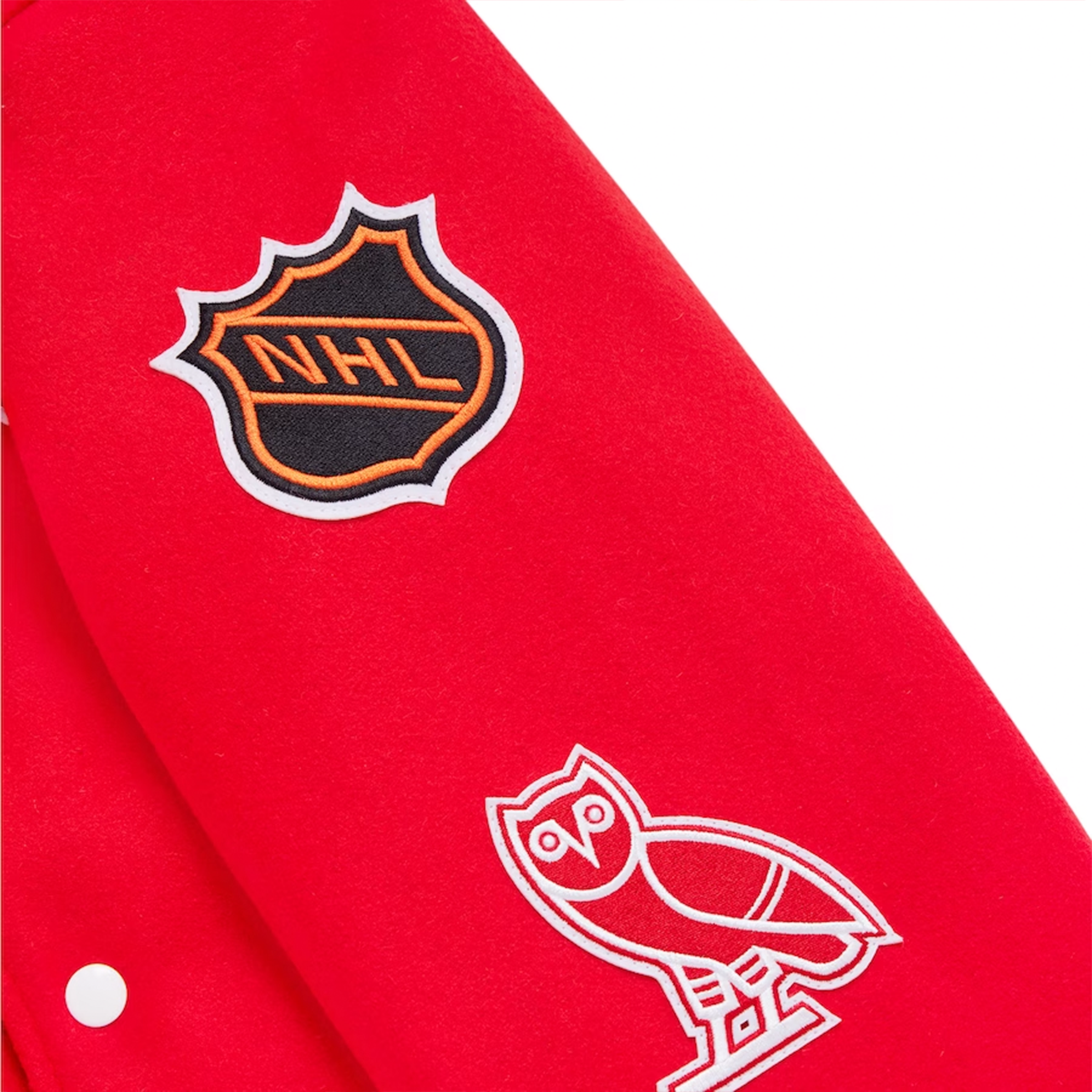 OVO x NHL "Detroit Red Wings" - Varsity Jacket