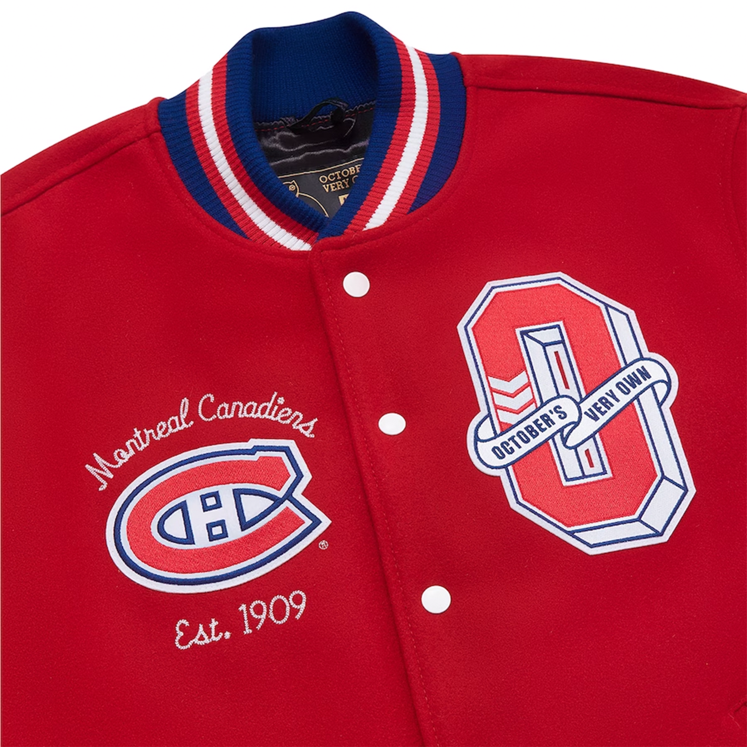 OVO x NHL "Montreal Canadiens" - Varsity Jacket