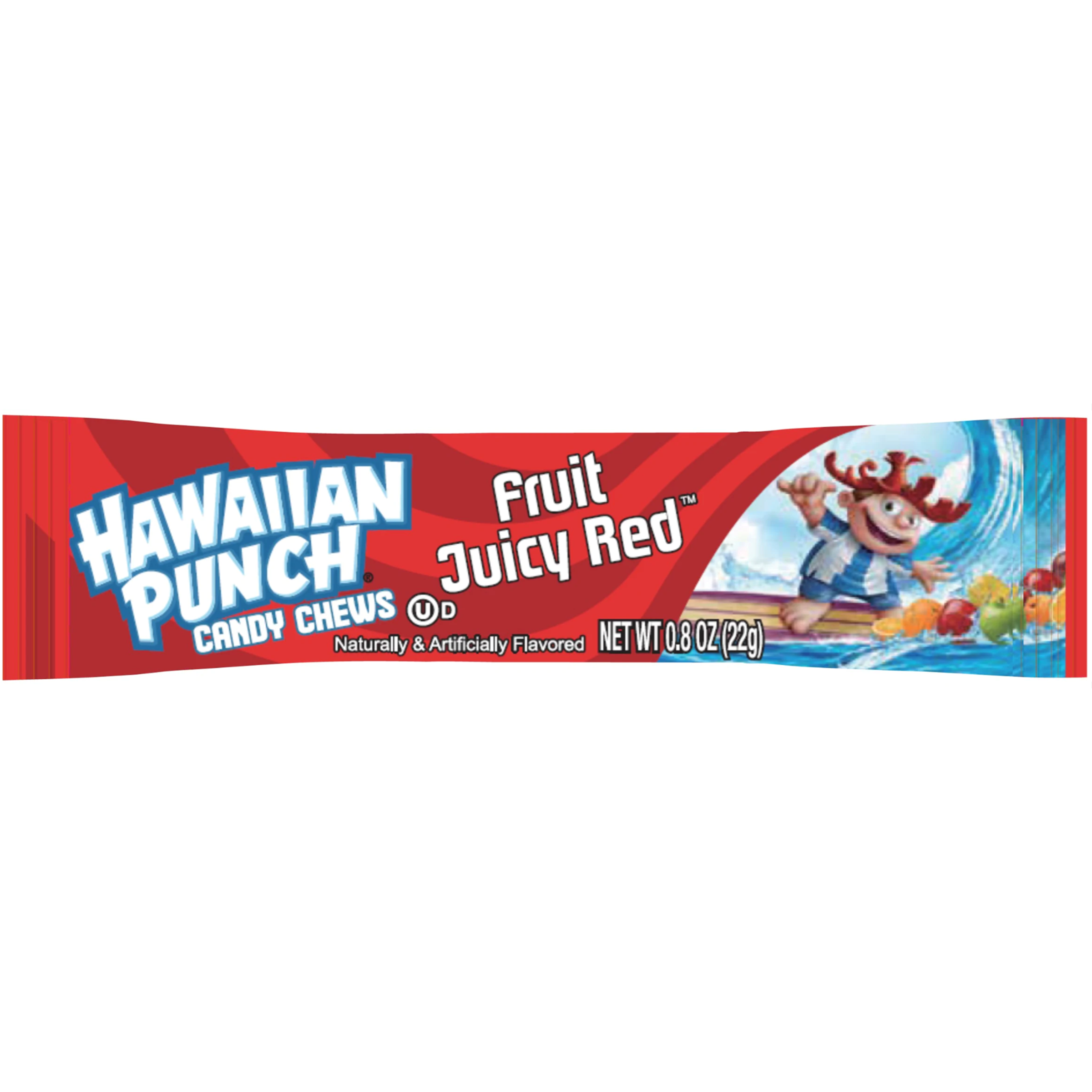 Hawaiian Punch Chew Bars - Fruit Juicy Red