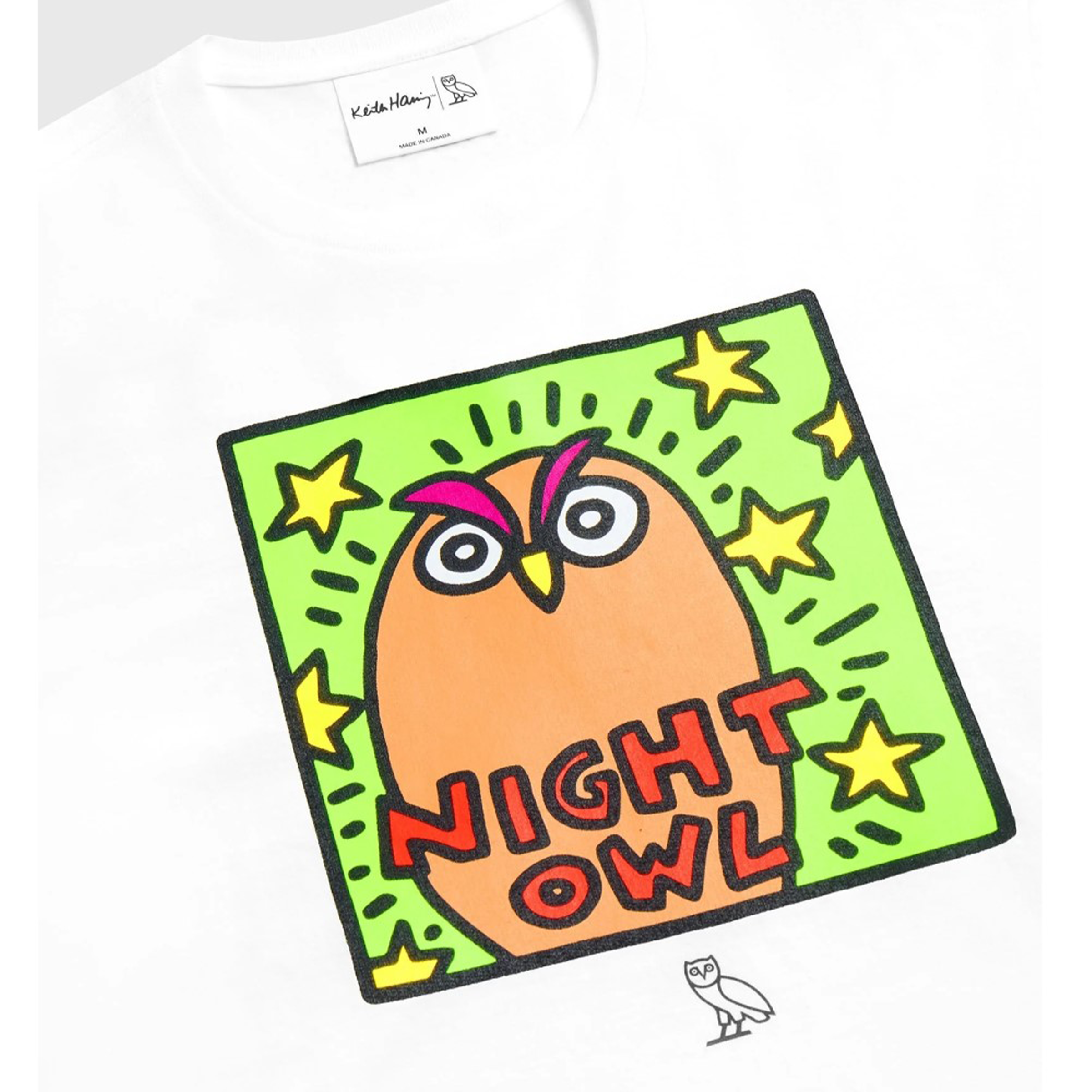 OVO x Keith Haring "Night Owl" T-Shirt