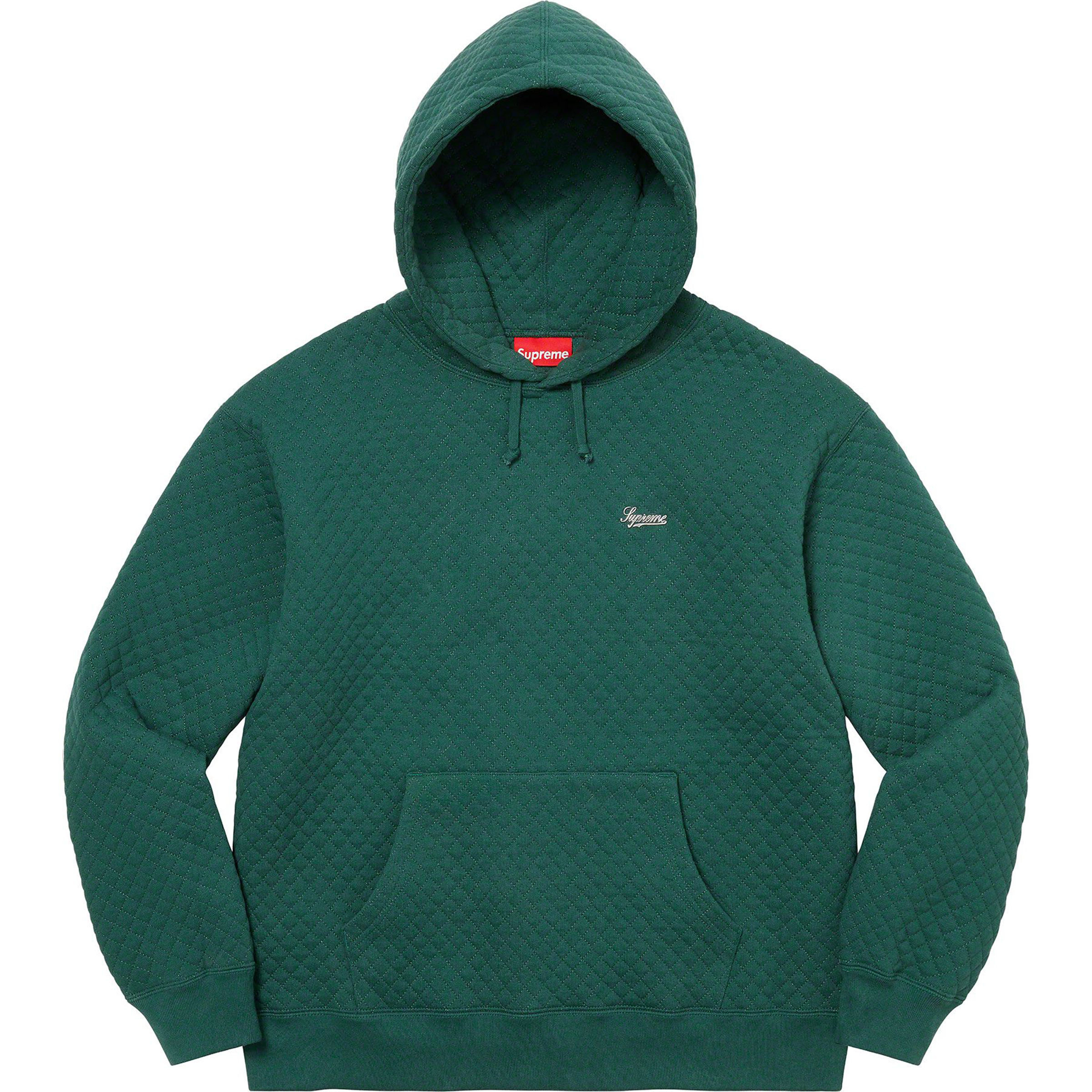 Supreme "Micro Quilted" - Hooded Sweatshirt