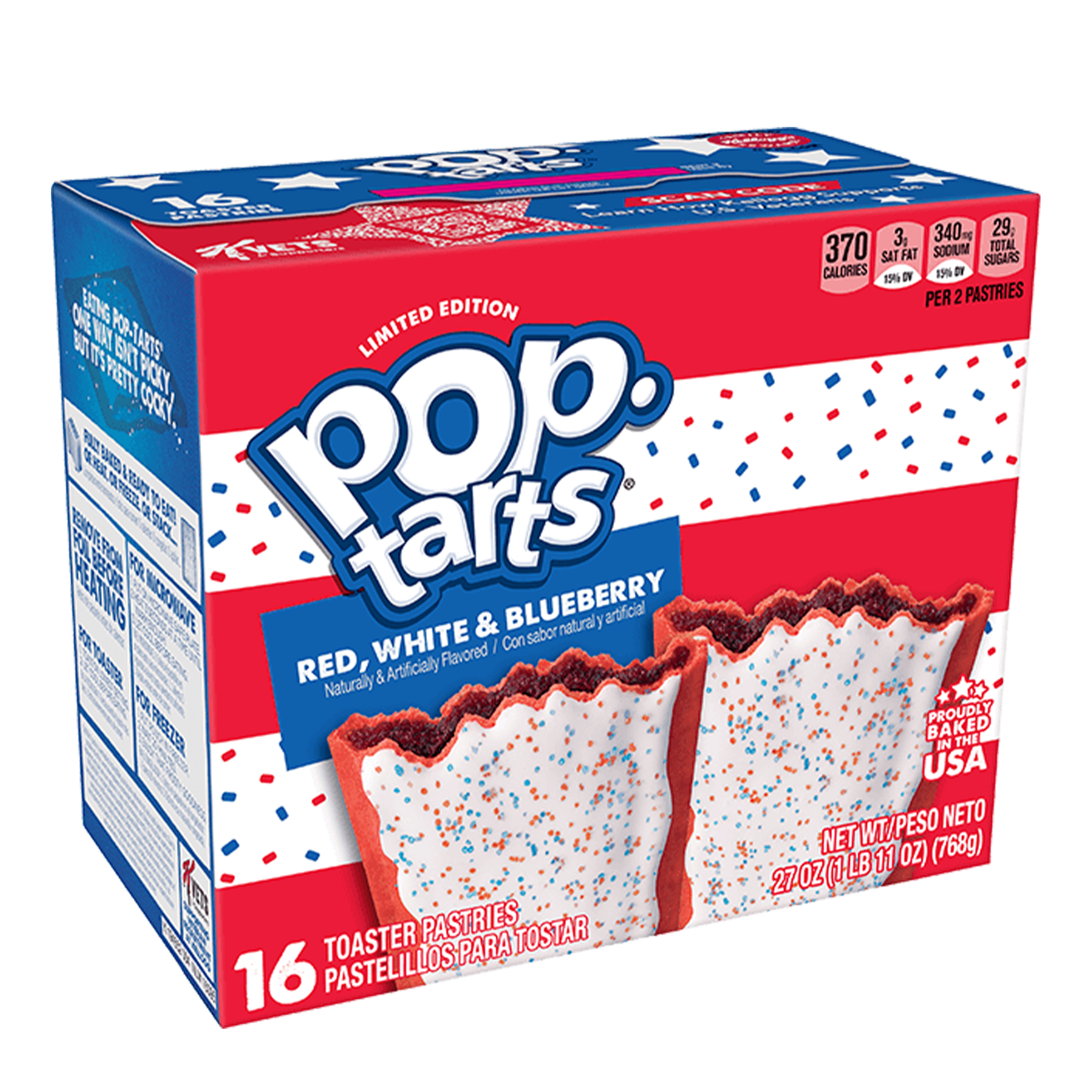 Pop Tarts - Red White Blue