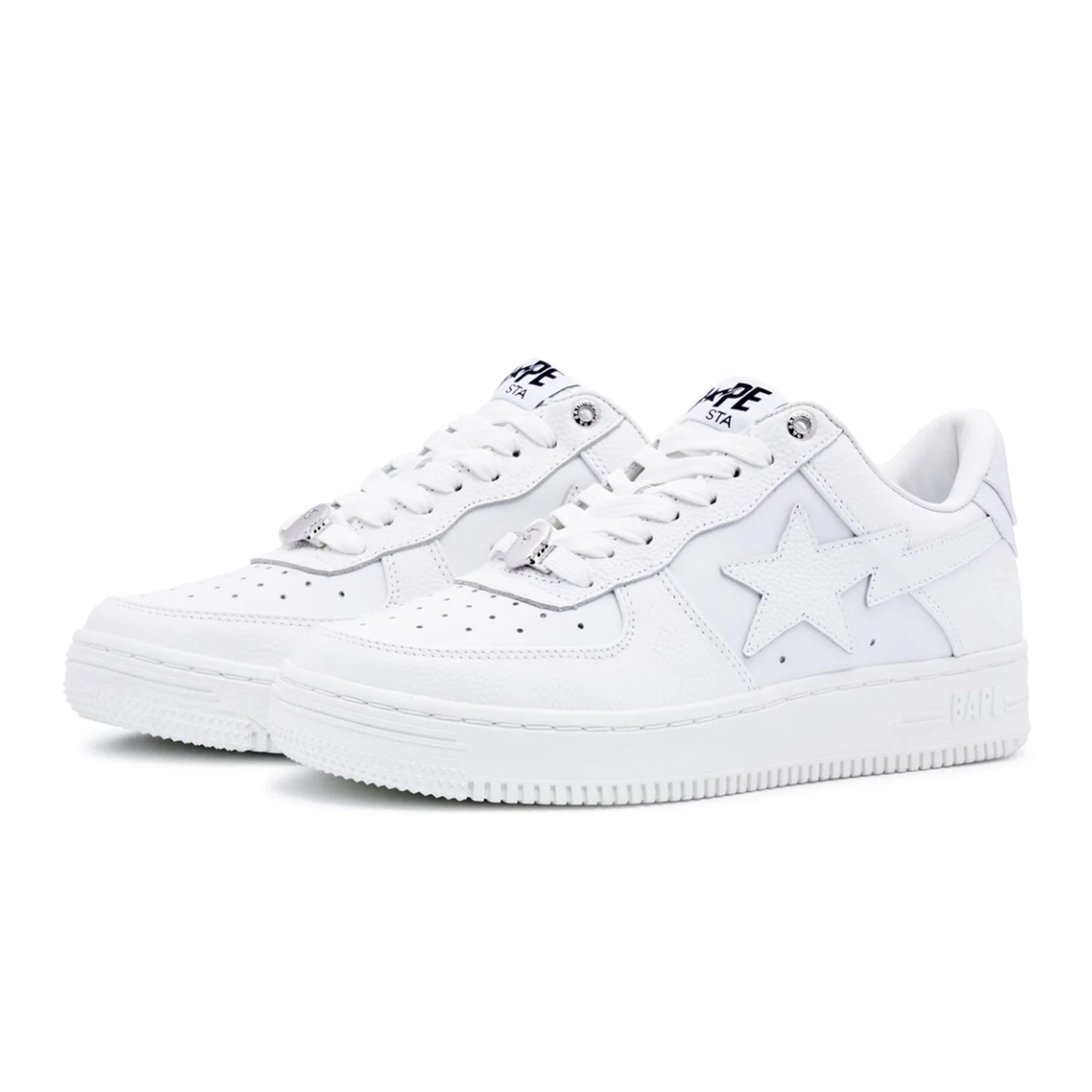 A Bathing Ape - Bape Sta White #6 Sneakers