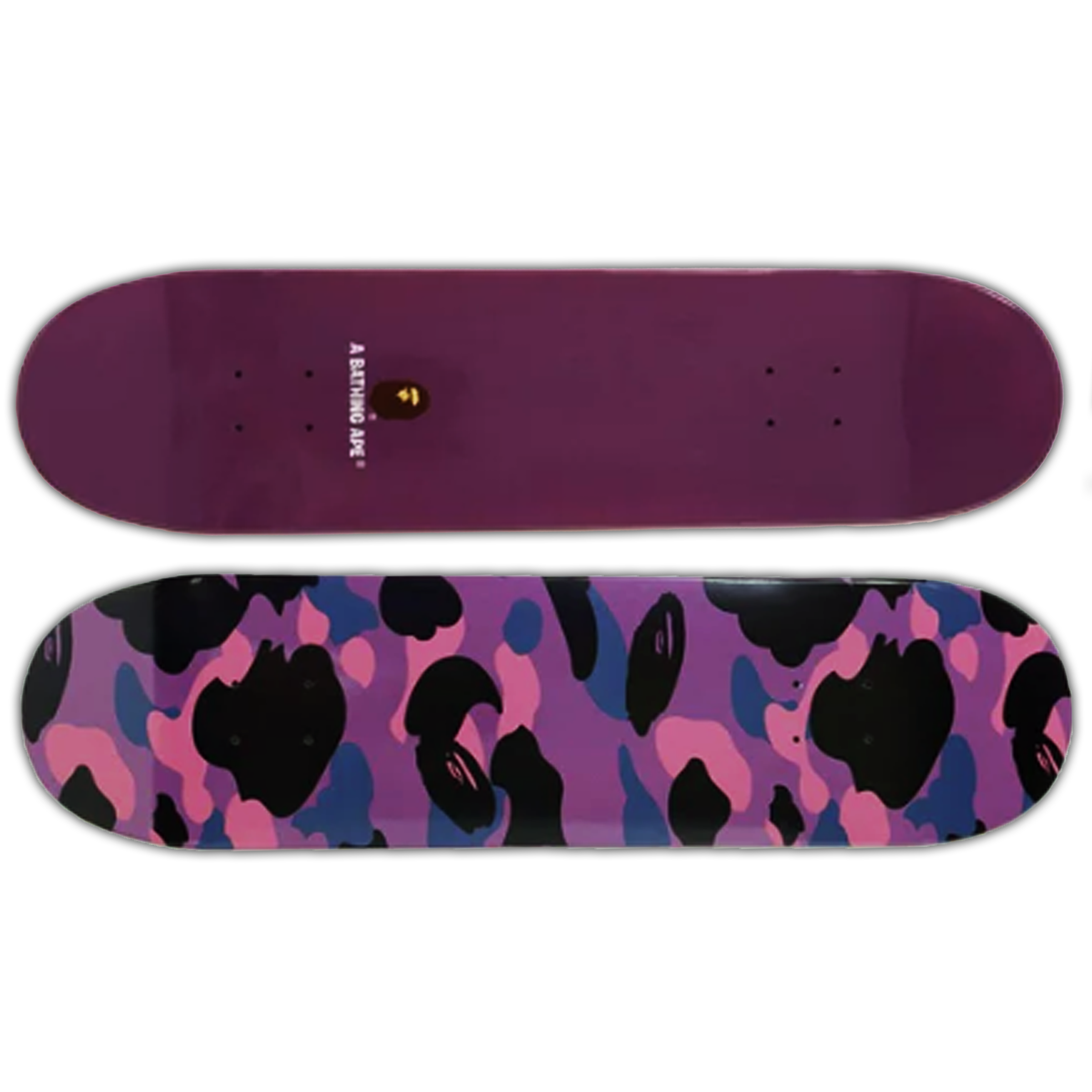 A Bathing Ape "Color Camo" Skateboard