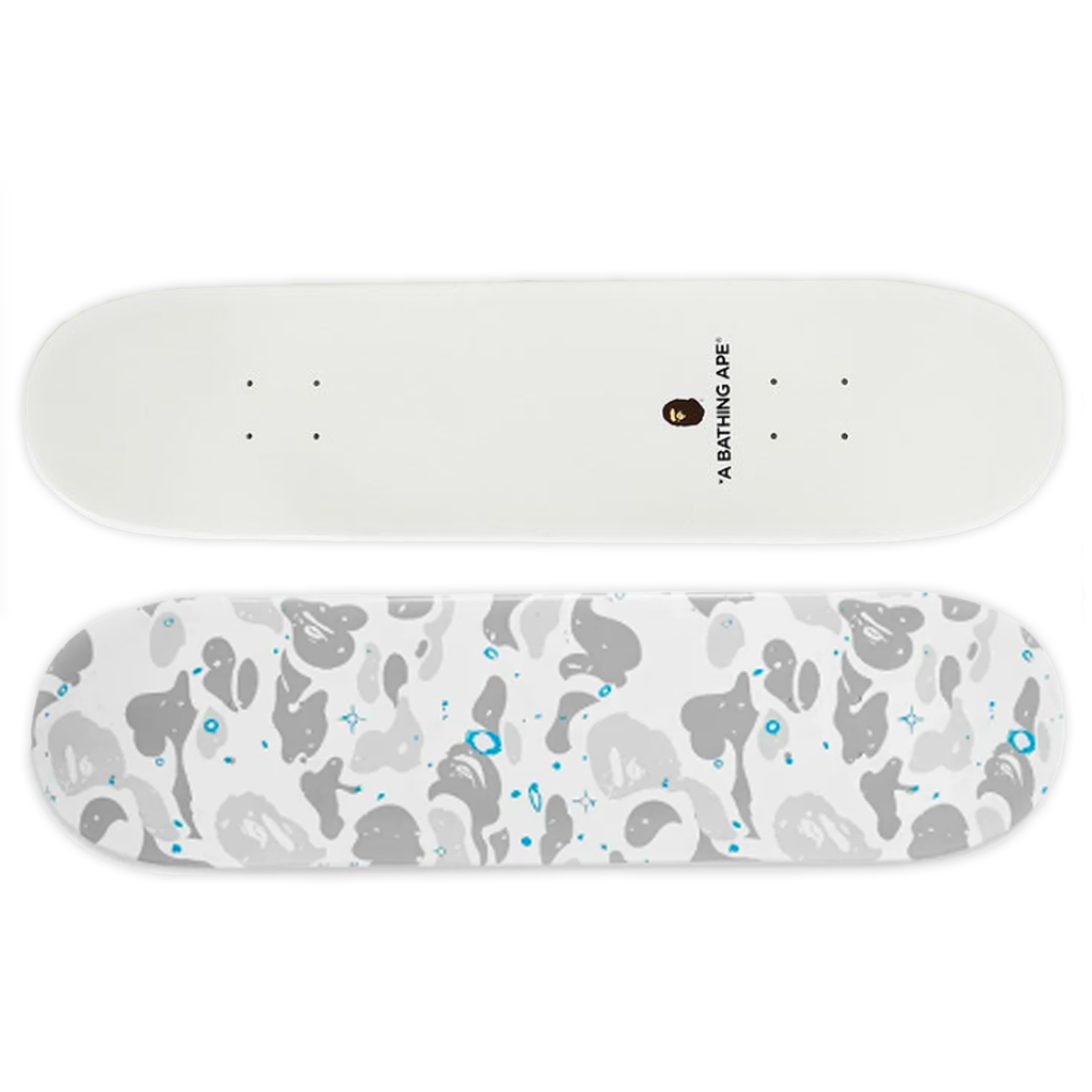 A Bathing Ape "Space Camo" Skateboard