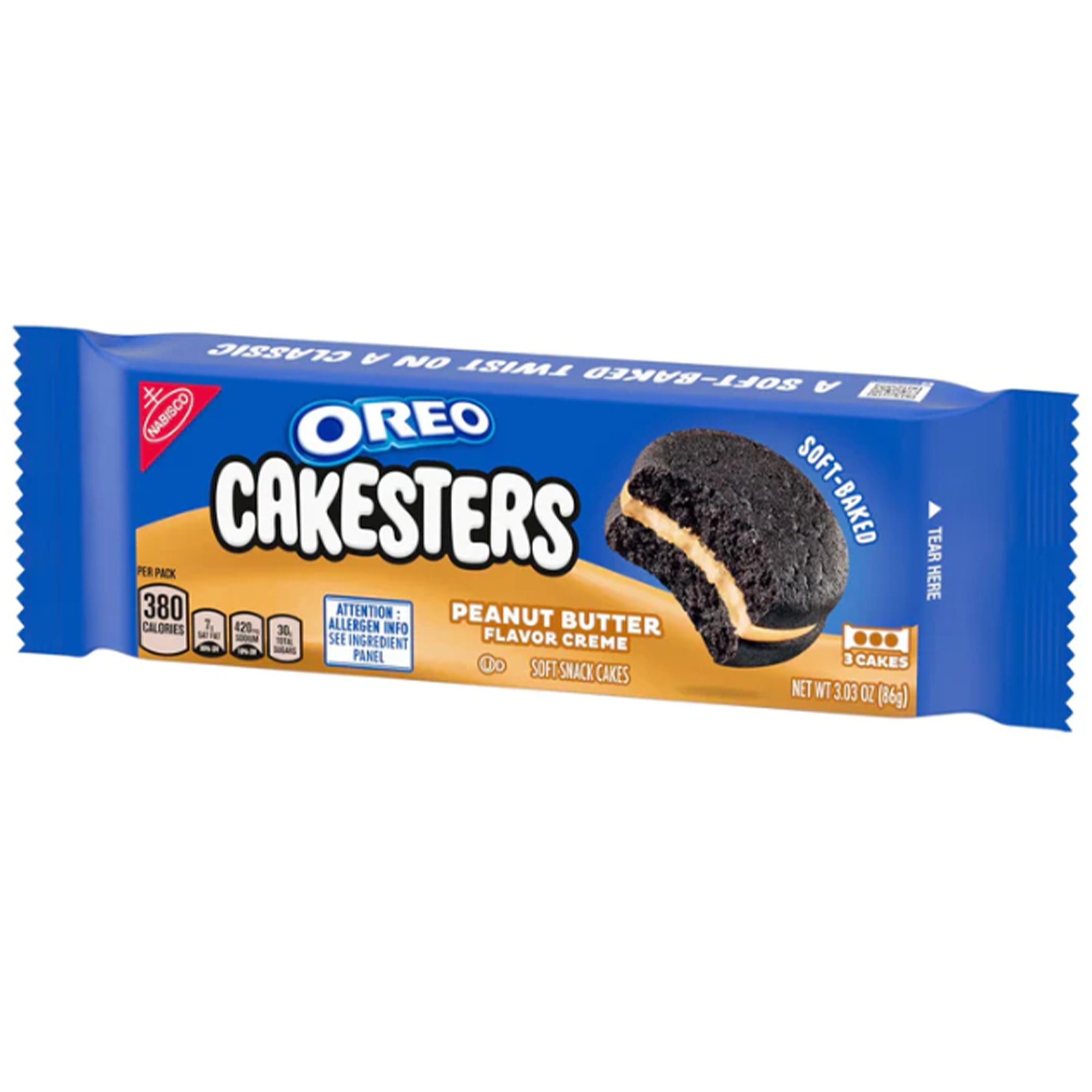Oreo Cakesters Peanut Butter (Share Pack)
