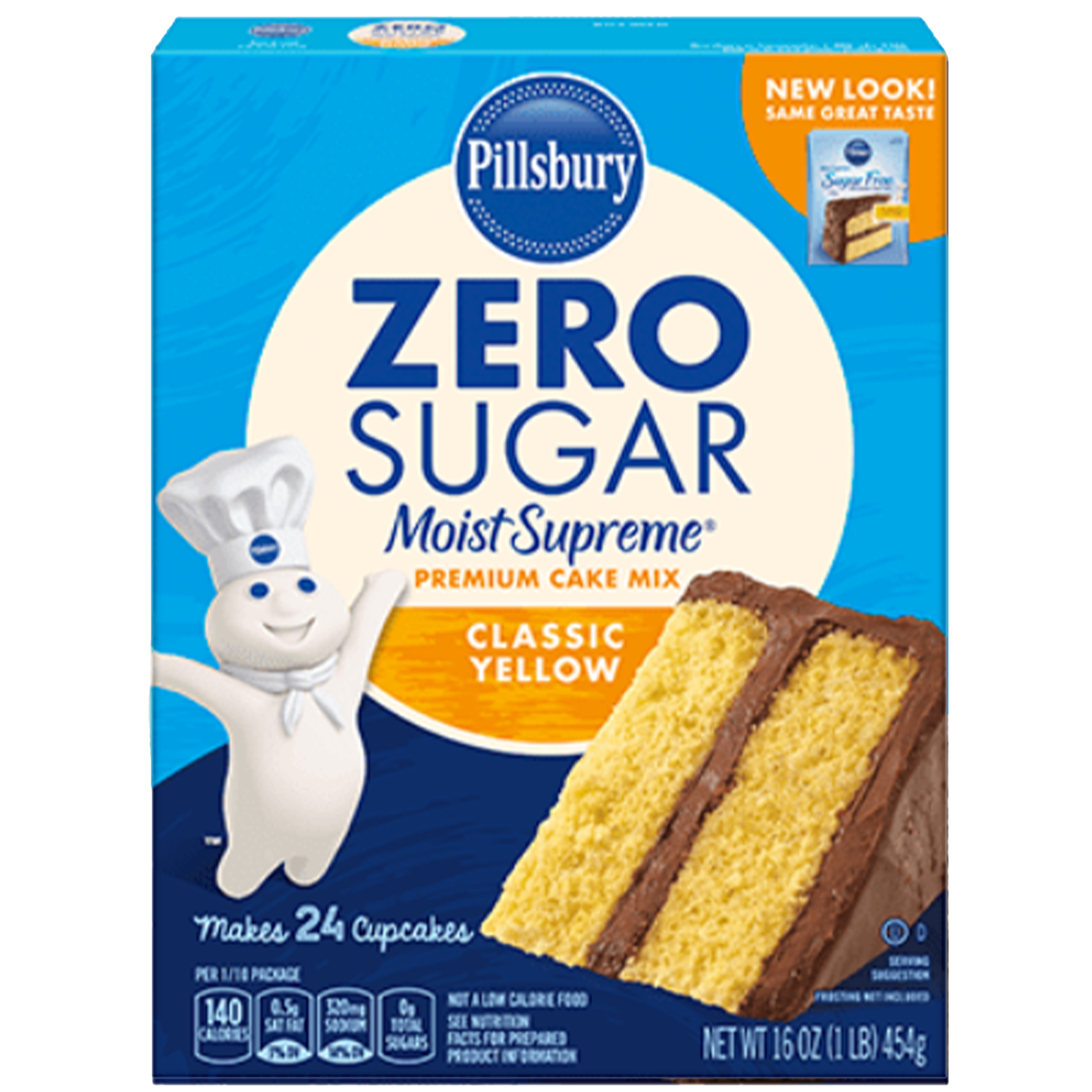 Pillsbury - Zero Sugar Classic Yellow Cake