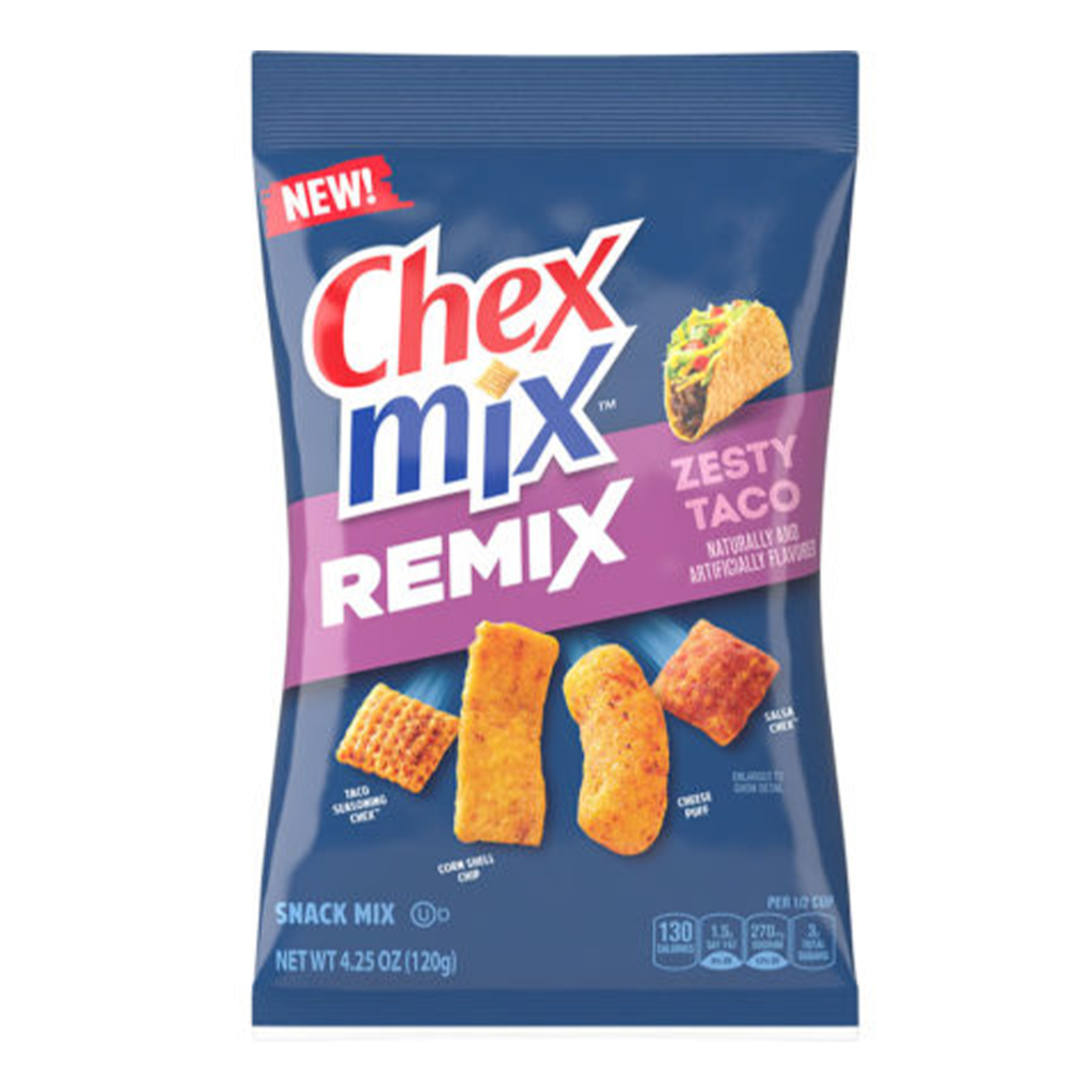 Chex Mix Remix - Zesty Taco Flavor