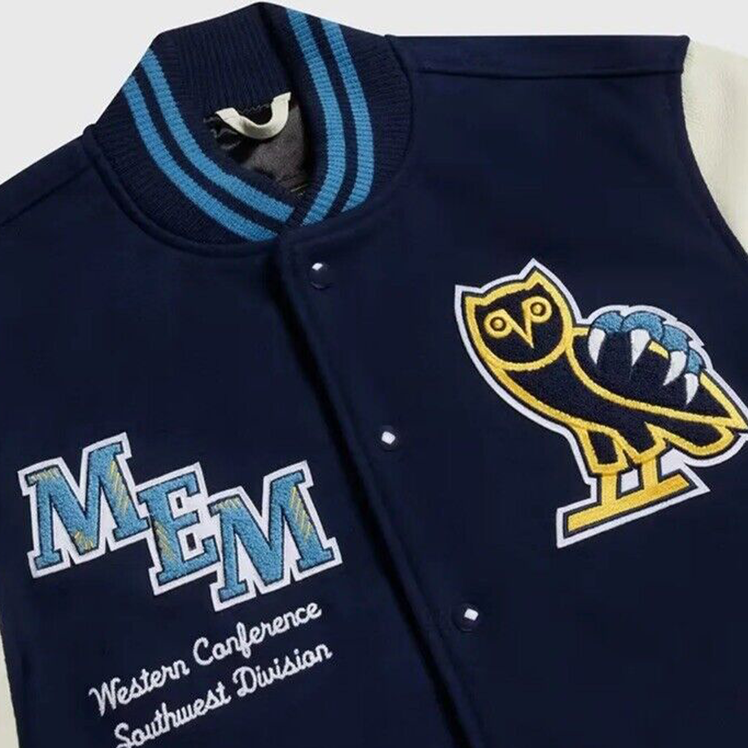 OVO x NBA "Memphis Grizzlies" - Varsity Jacket