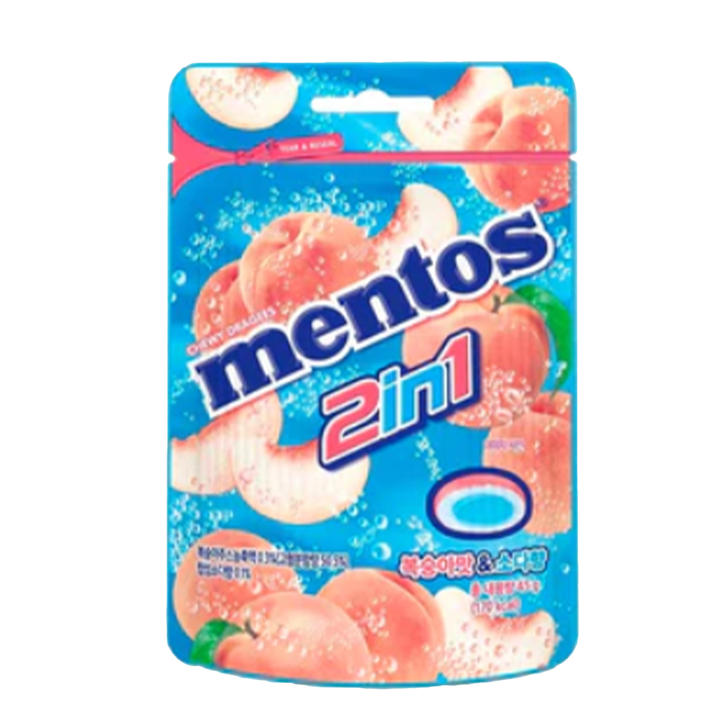 Mentos Duo 2 in 1 - Peach & Soda (Korea)