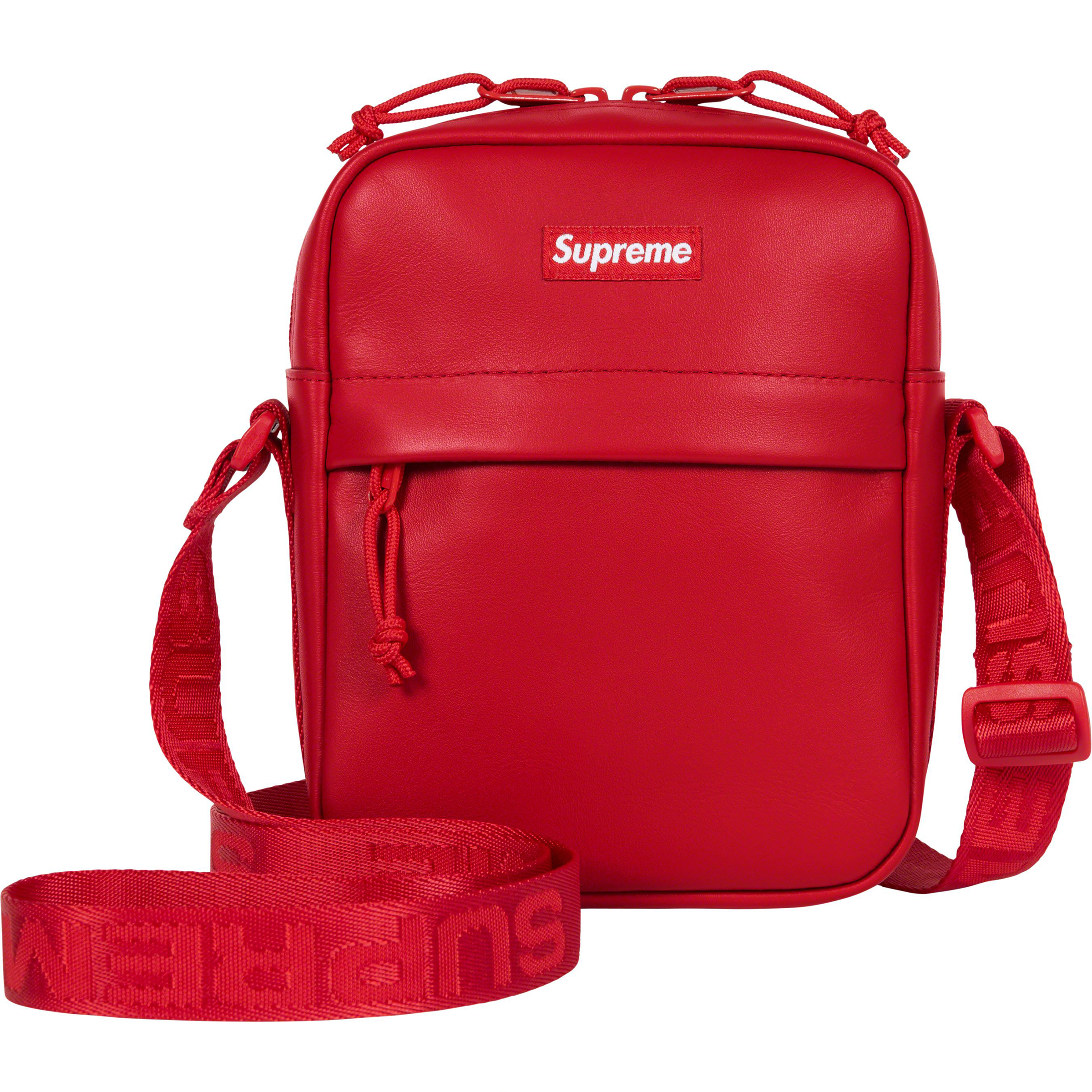Supreme - Leather Shoulder Bag