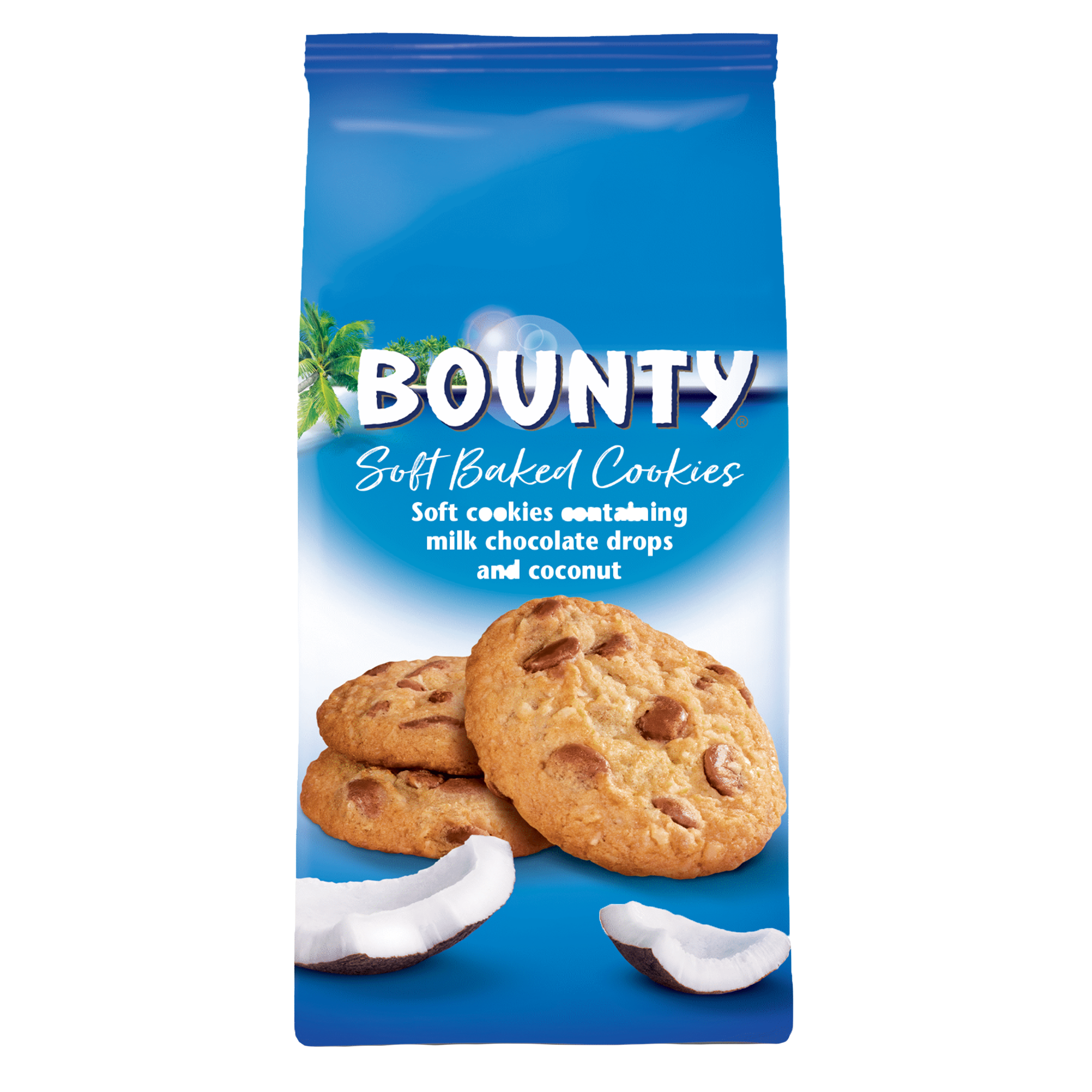 Bounty Cookies Chocolate Chip & Coconut (Europe)
