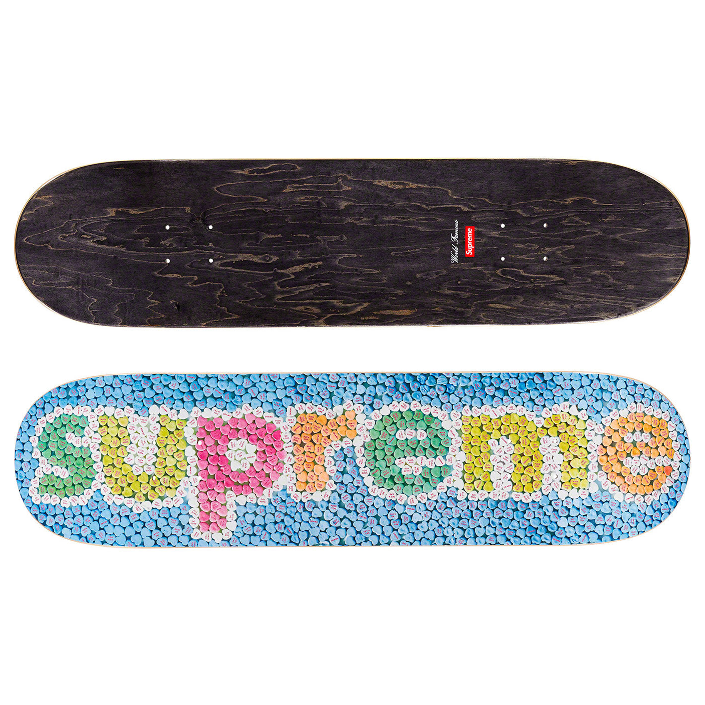 Supreme "Candy Hearts" Skateboard
