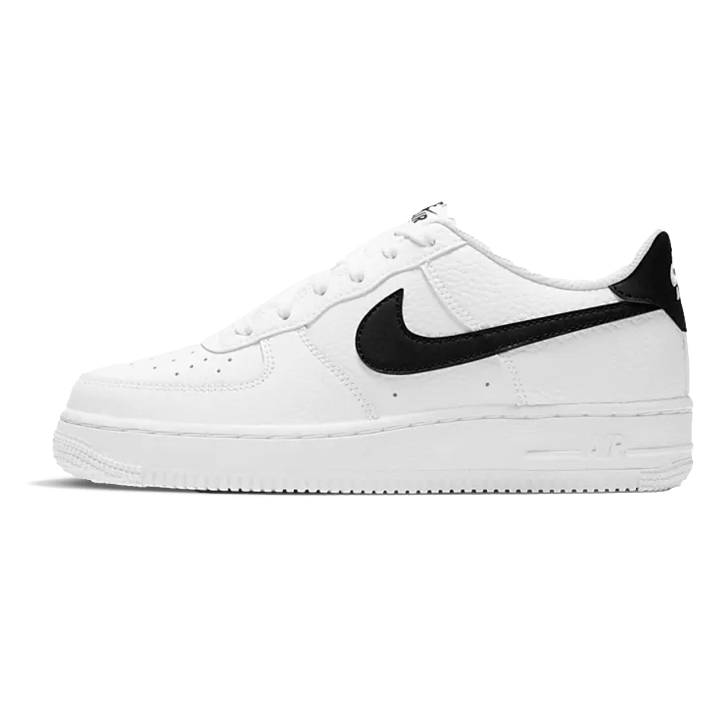 Air Force 1 '07 "White Black Pebbled Leather"