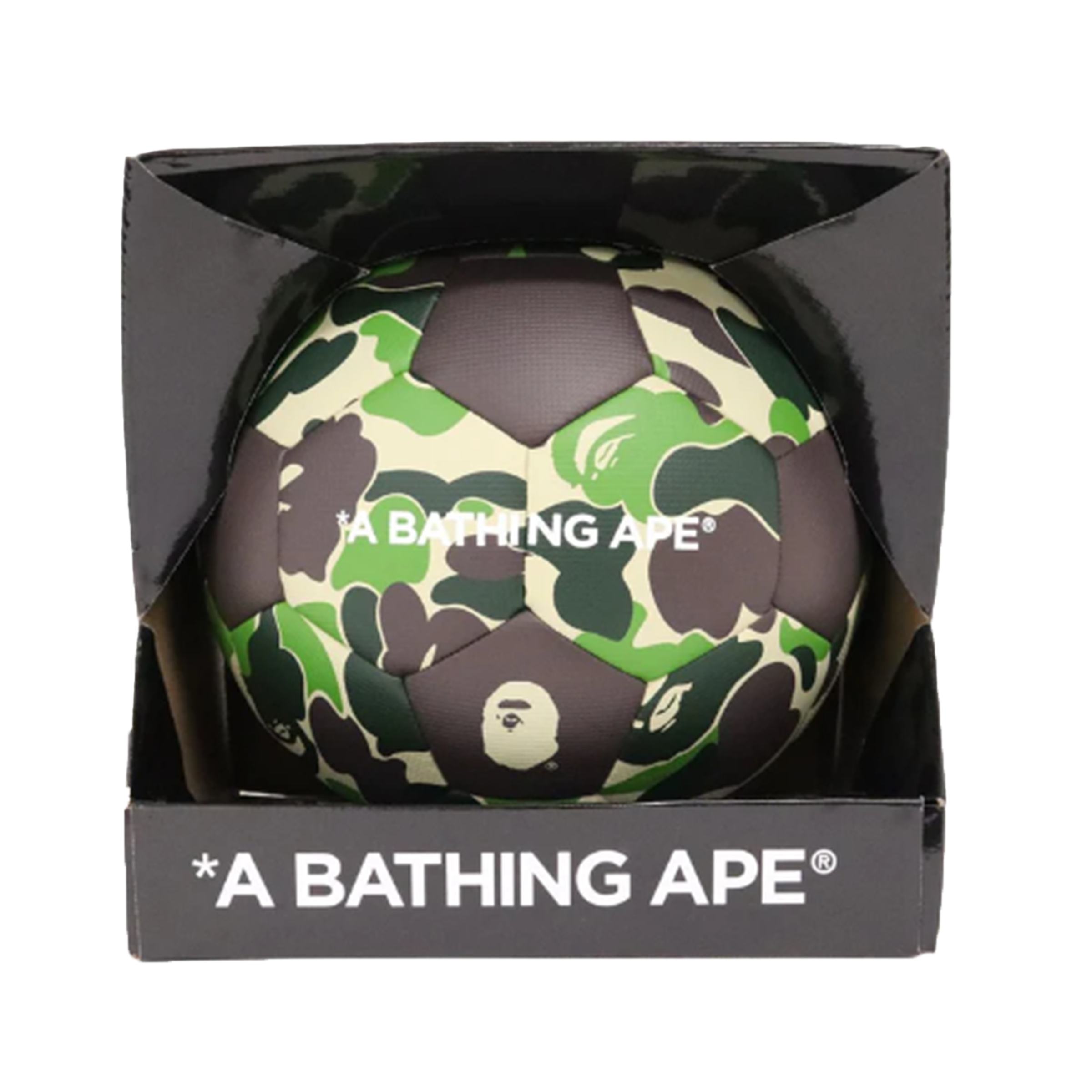 A Bathing Ape ABC Camo Soccer Ball