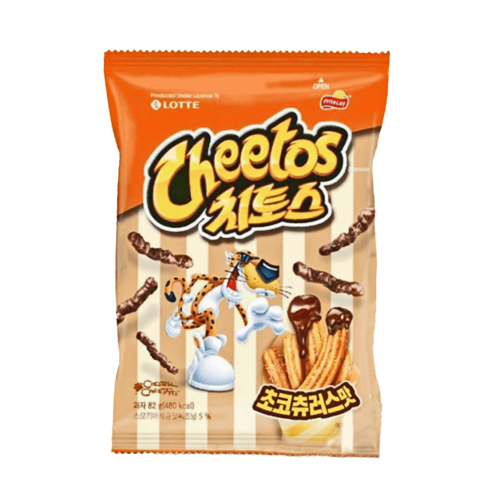 Cheetos Chocolate Churro - Korea - Sweet Exotics