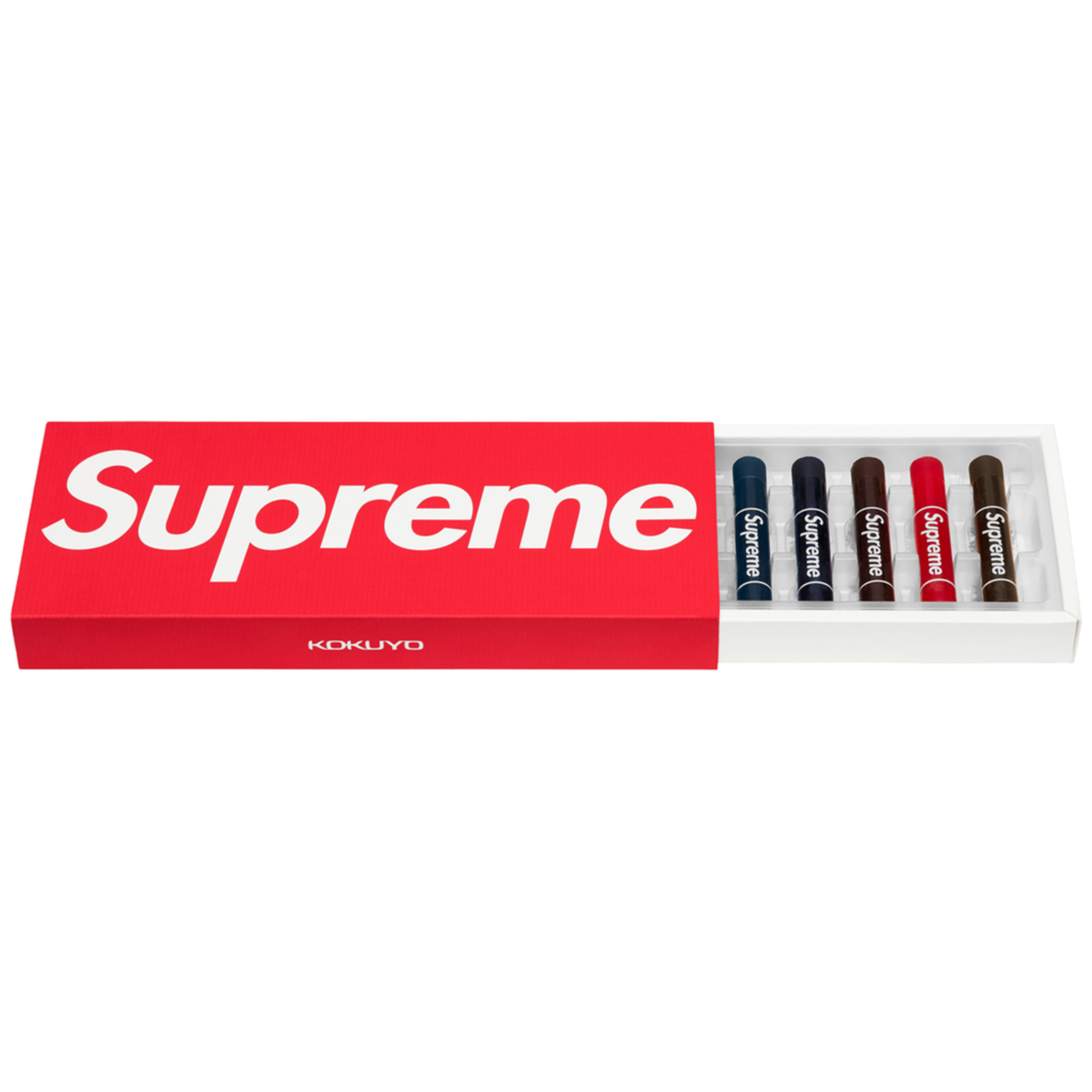 Supreme x Kokuyo Translucent Crayons