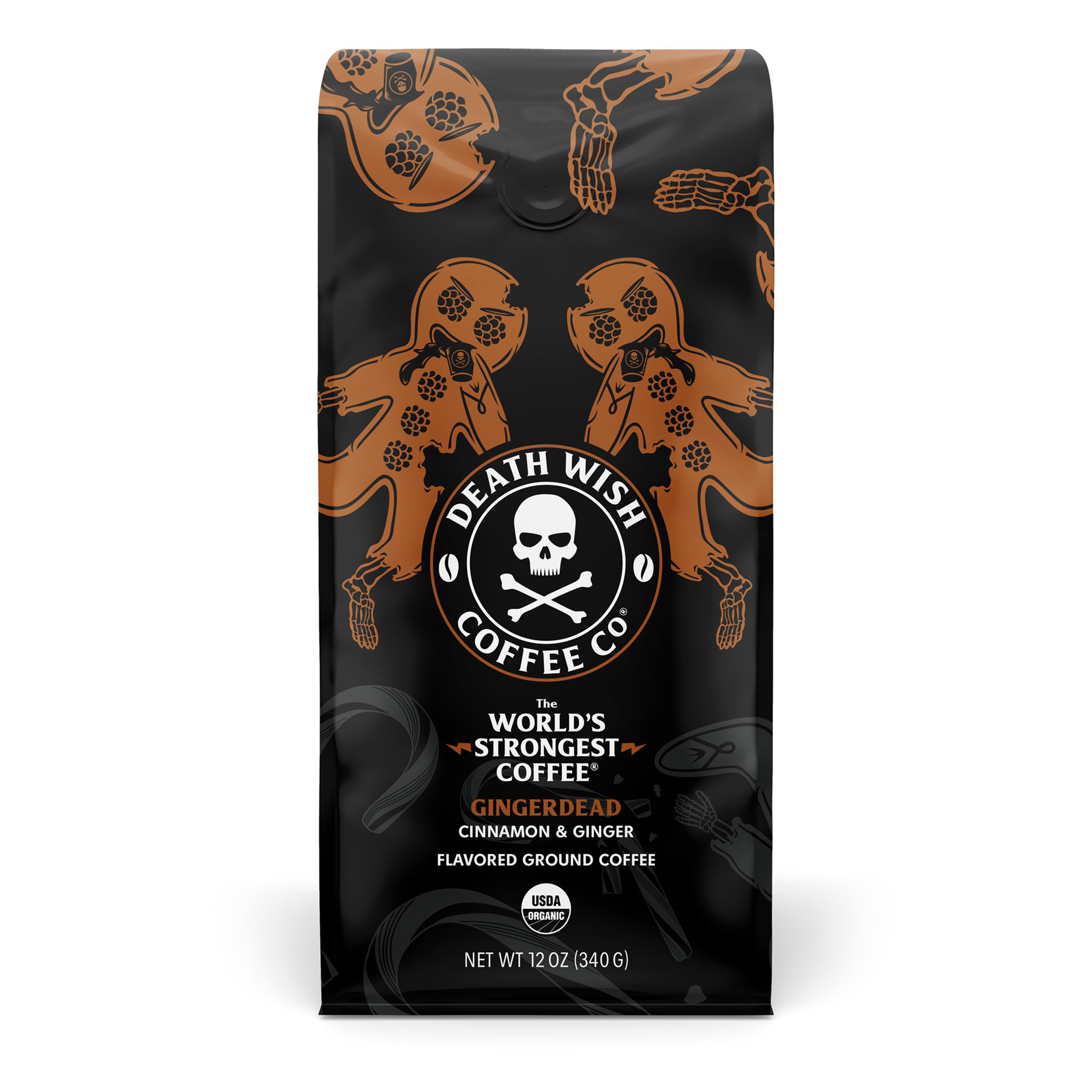 Death Wish Gingerbread Coffee - Worlds Strongest Coffee