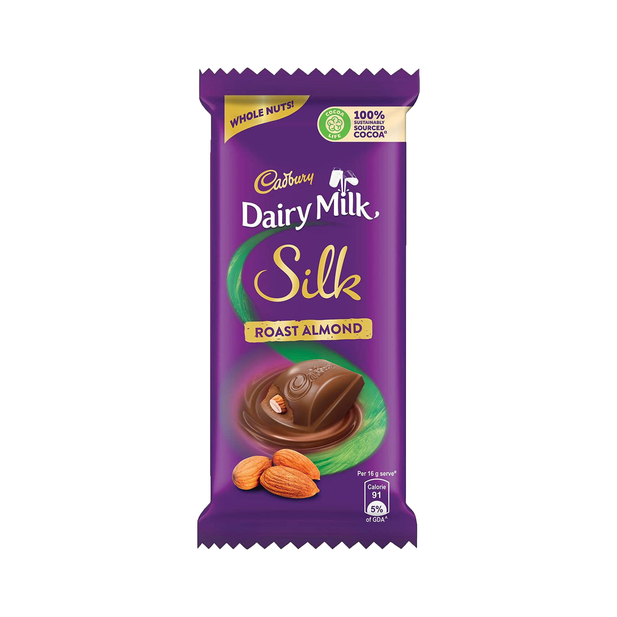 Cadbury Dairy Milk Silk Roast Almond -  India