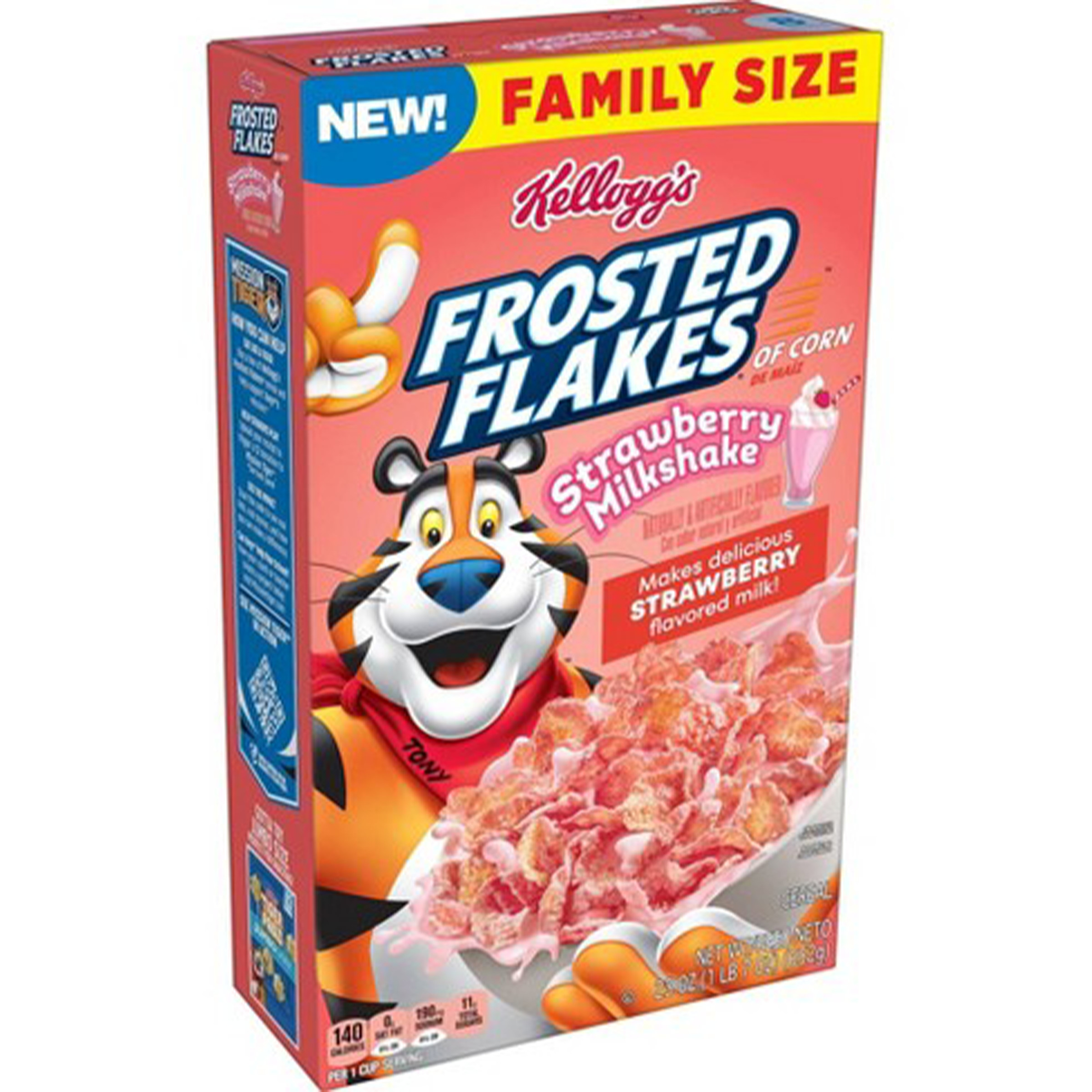 Frosted Flakes Strawberry Milkshake - Family Size