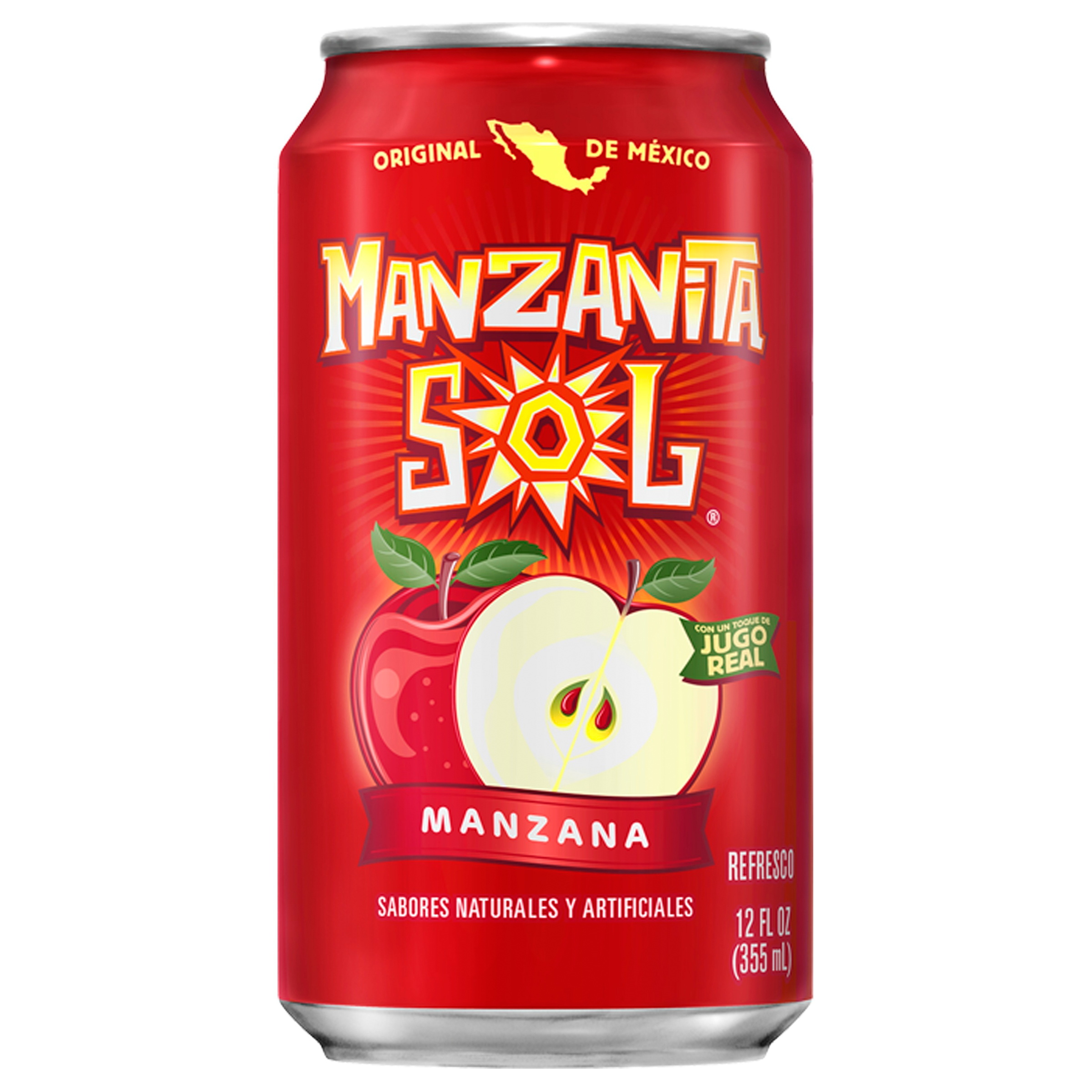 Manzanita Sol Apple Soda - Mexico