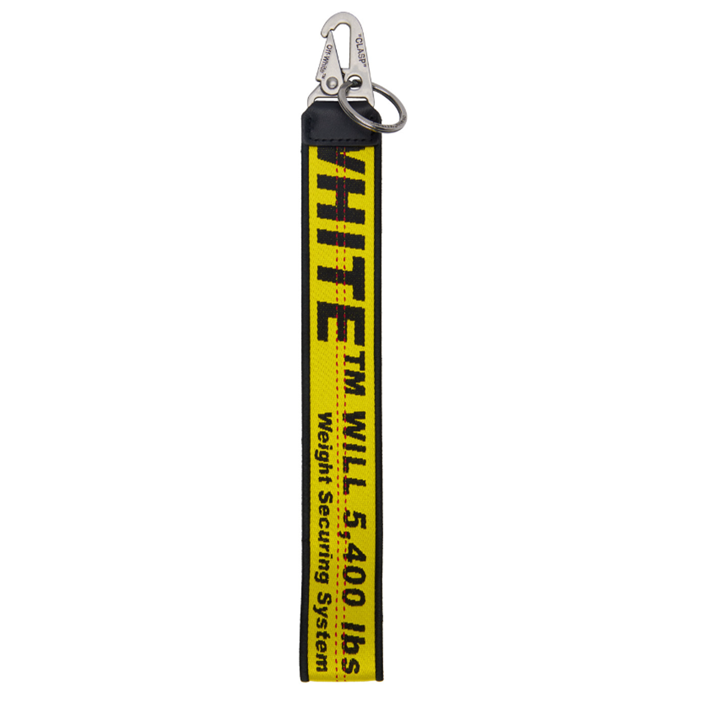 Off-White "Yellow Industrial" Keychain