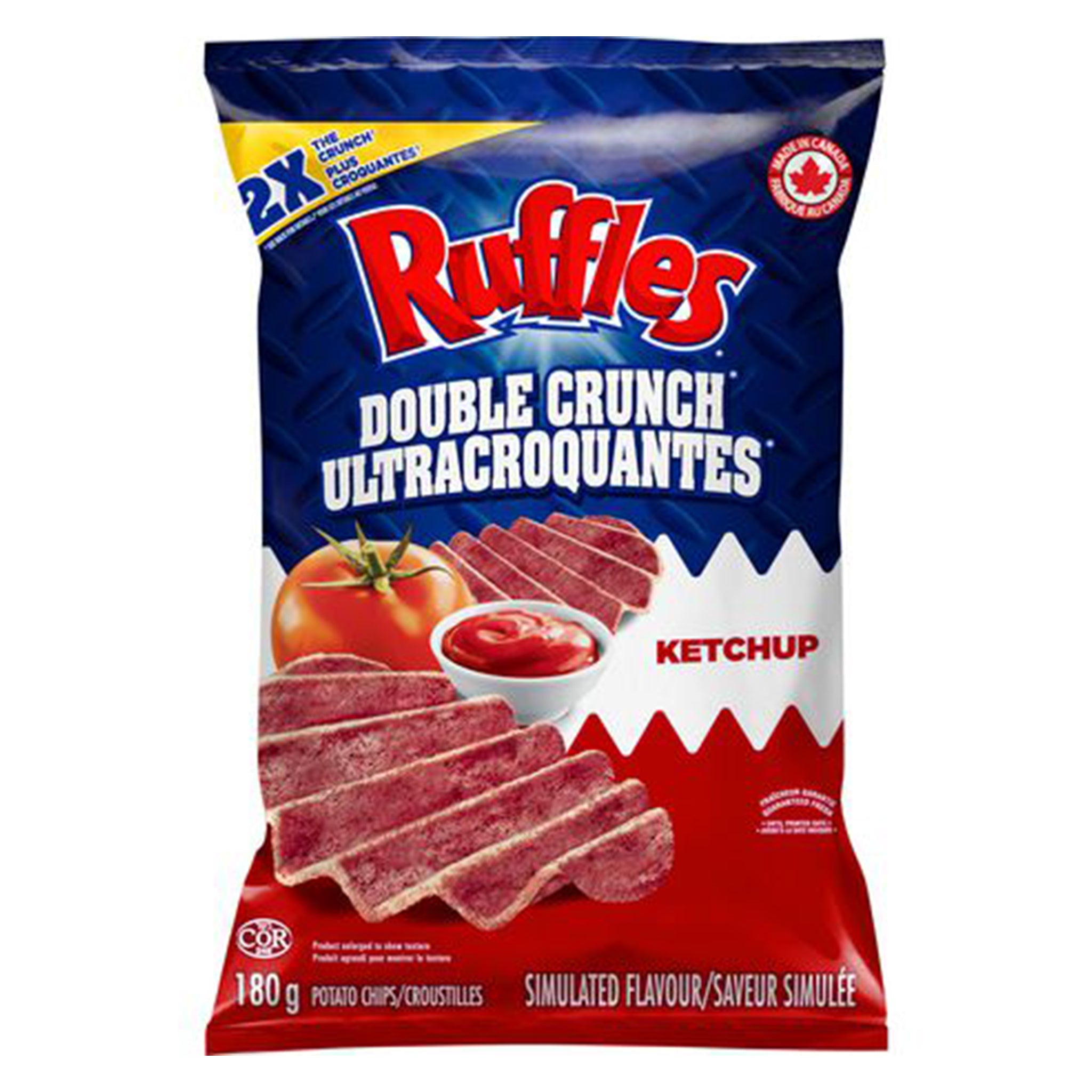 Ruffles Double Crunch - Ketchup