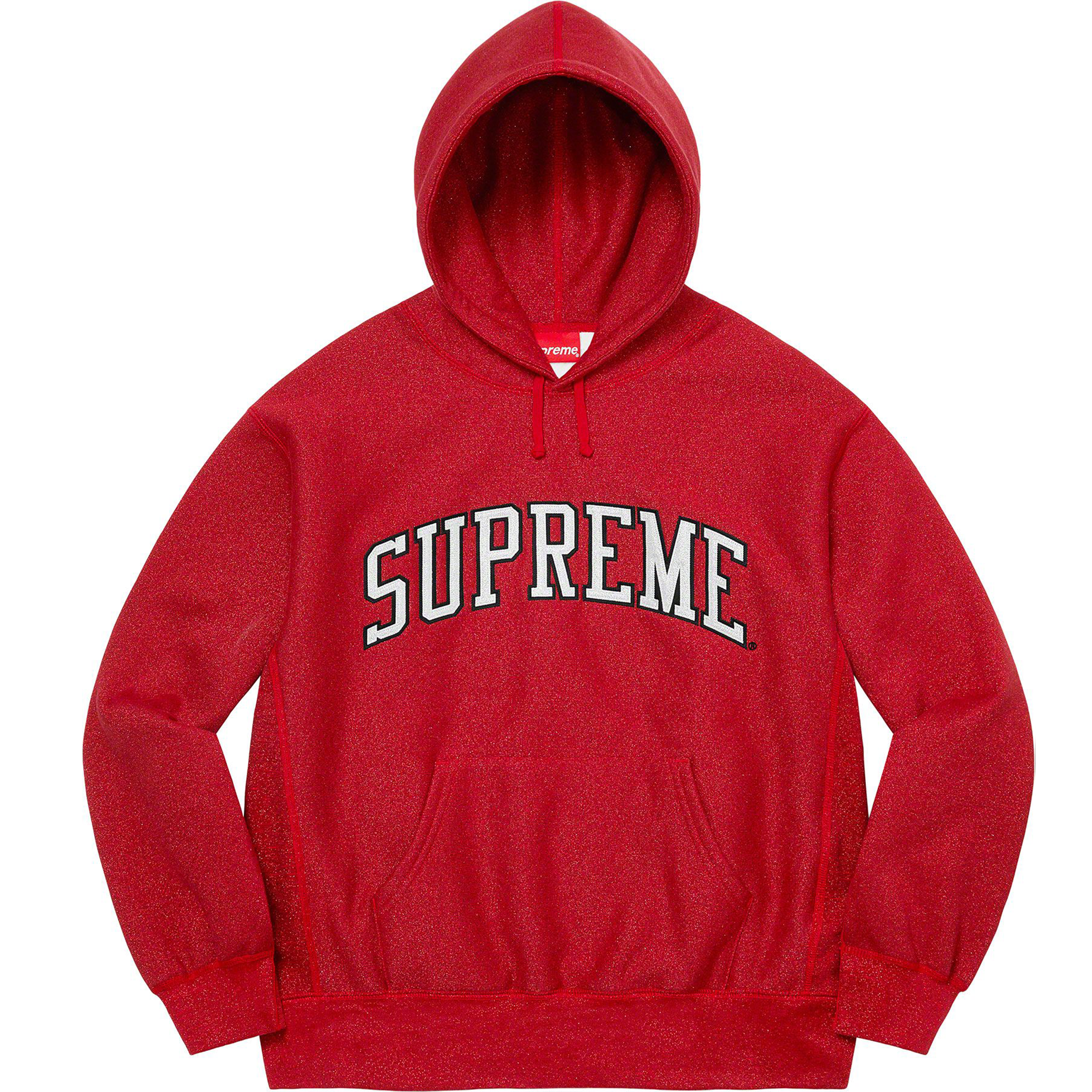 Supreme "Glitter Arc" - Hooded Sweatshirt