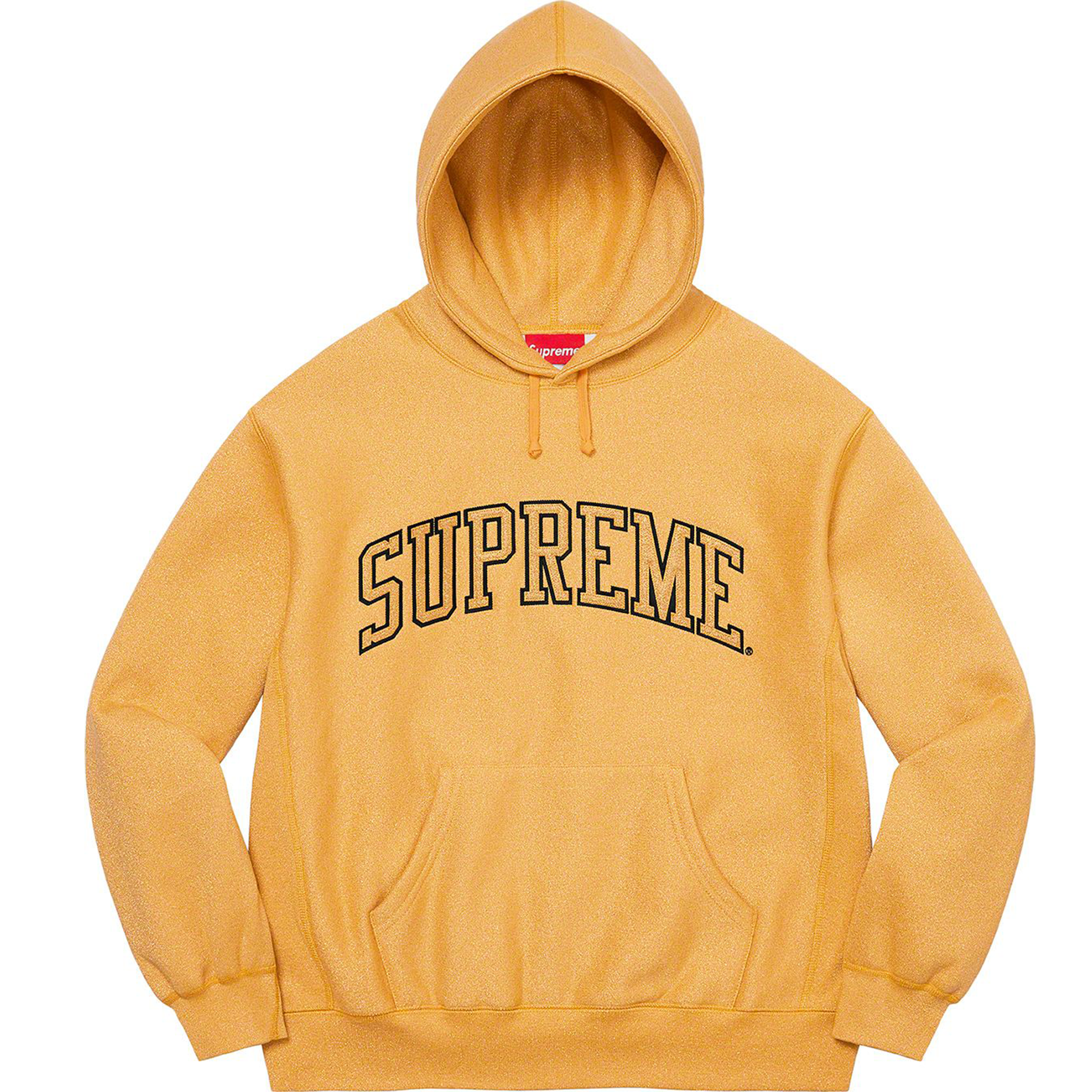 Sequin arc online hooded sweatshirt