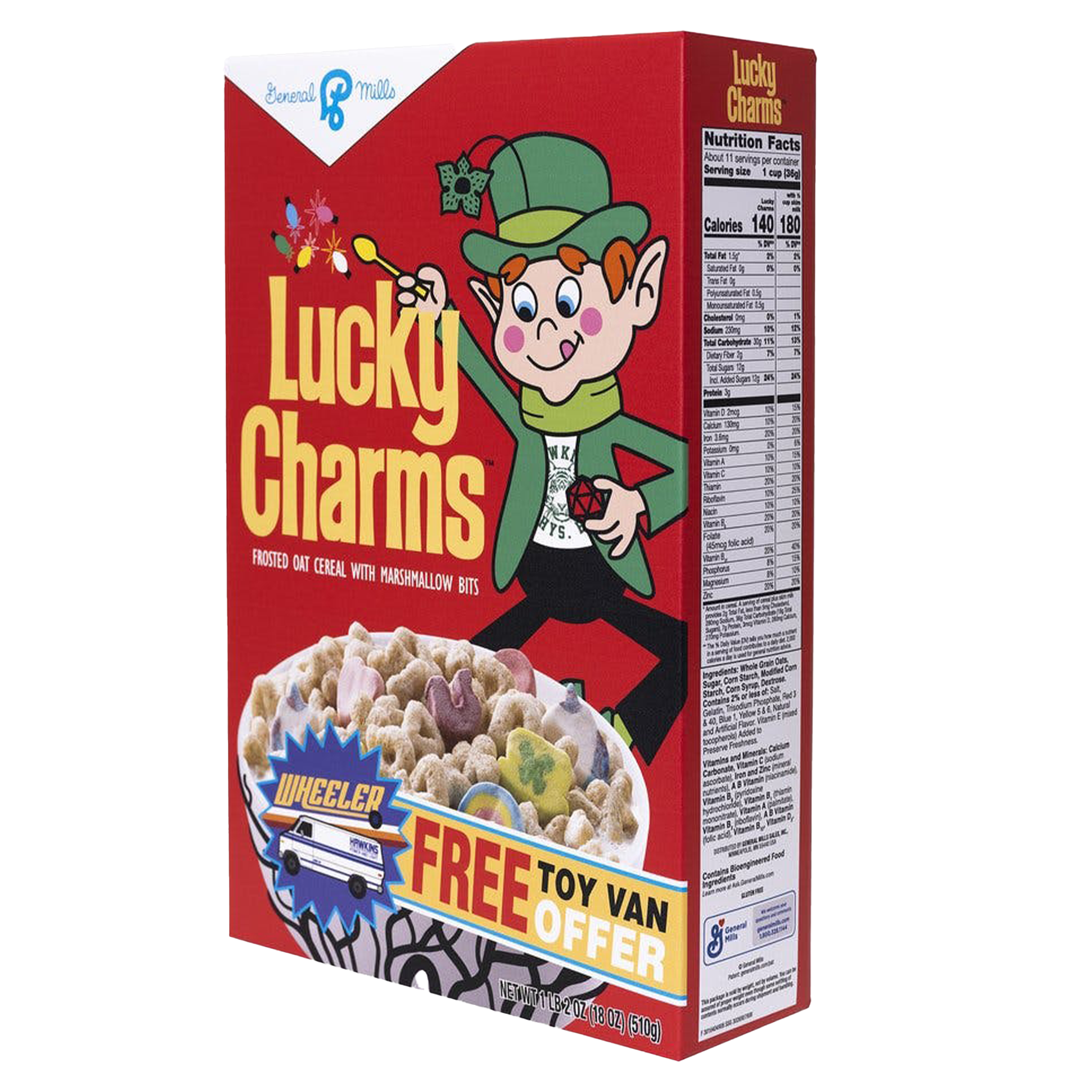 Netflix "Stranger Things" Cereal - Lucky Charms