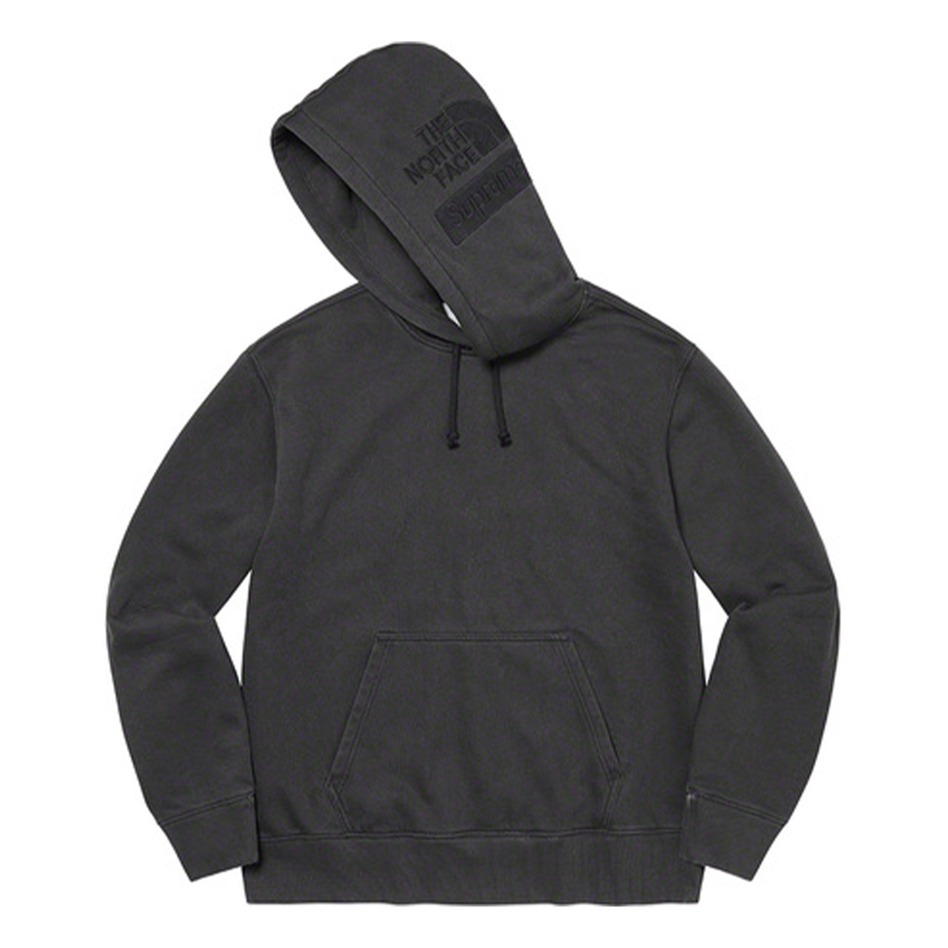 North face hoodie black discount