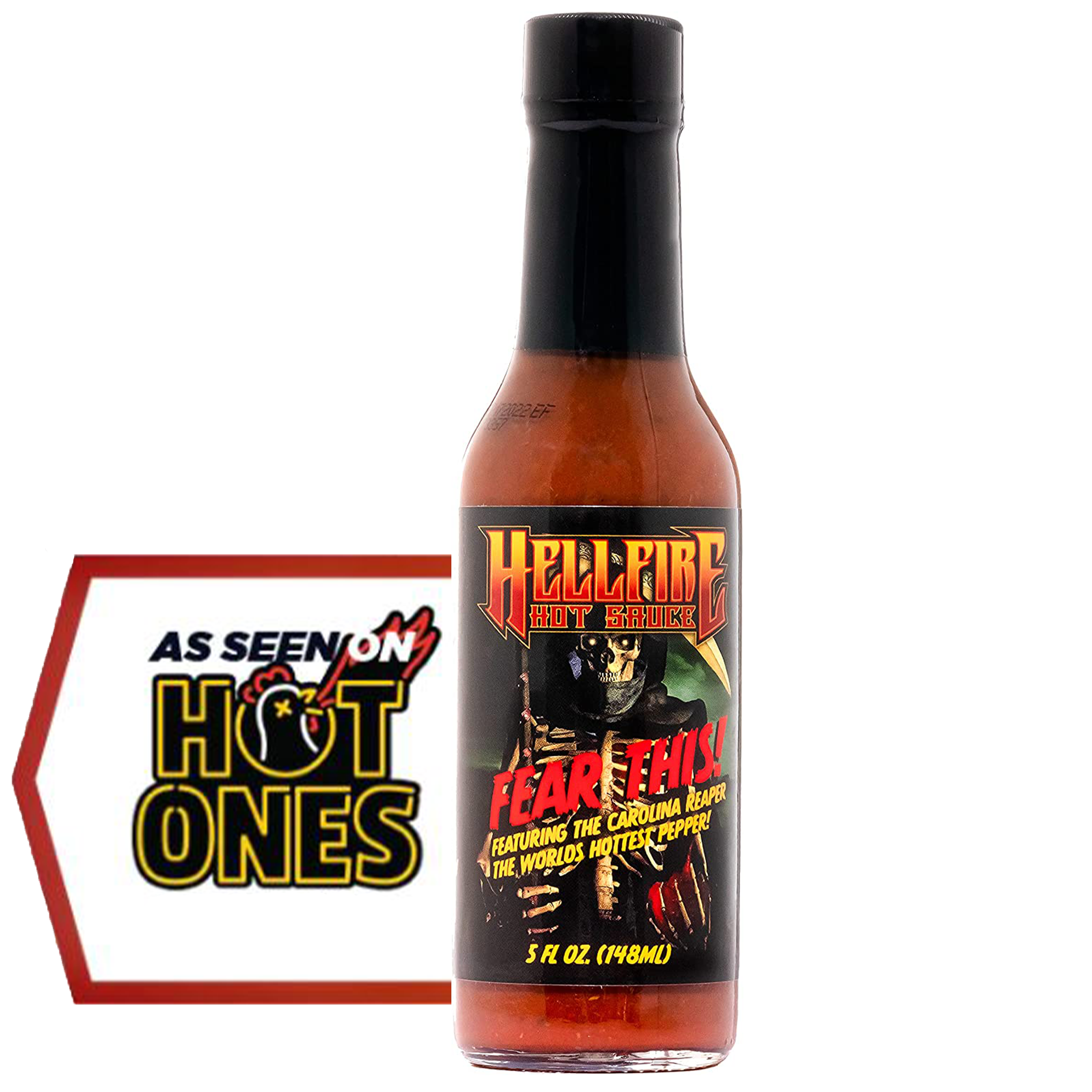 Hellfire Fear This! Reaper Hot Sauce - Hot Sauce