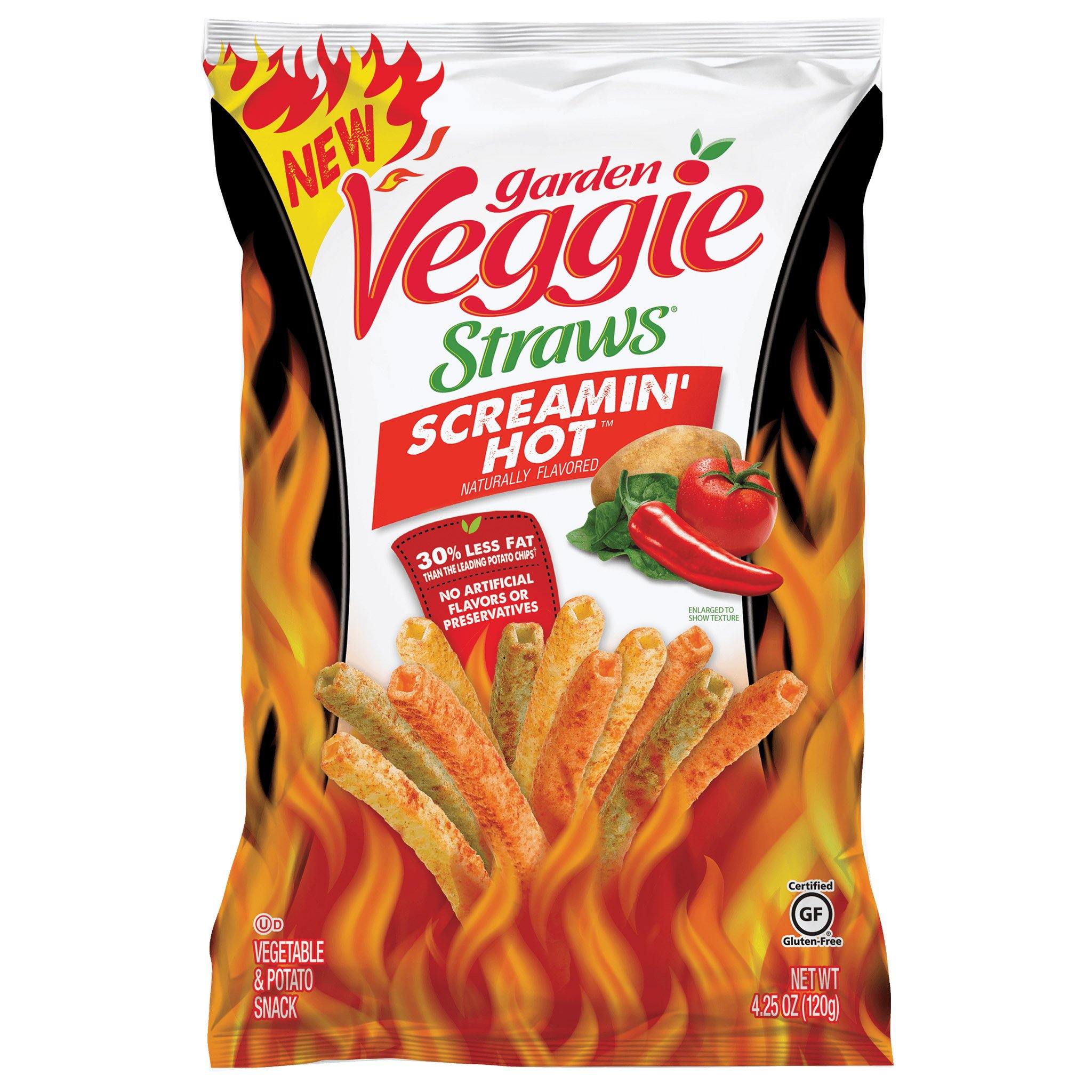 Veggie Straws - Screamin' Hot - Sweet Exotics