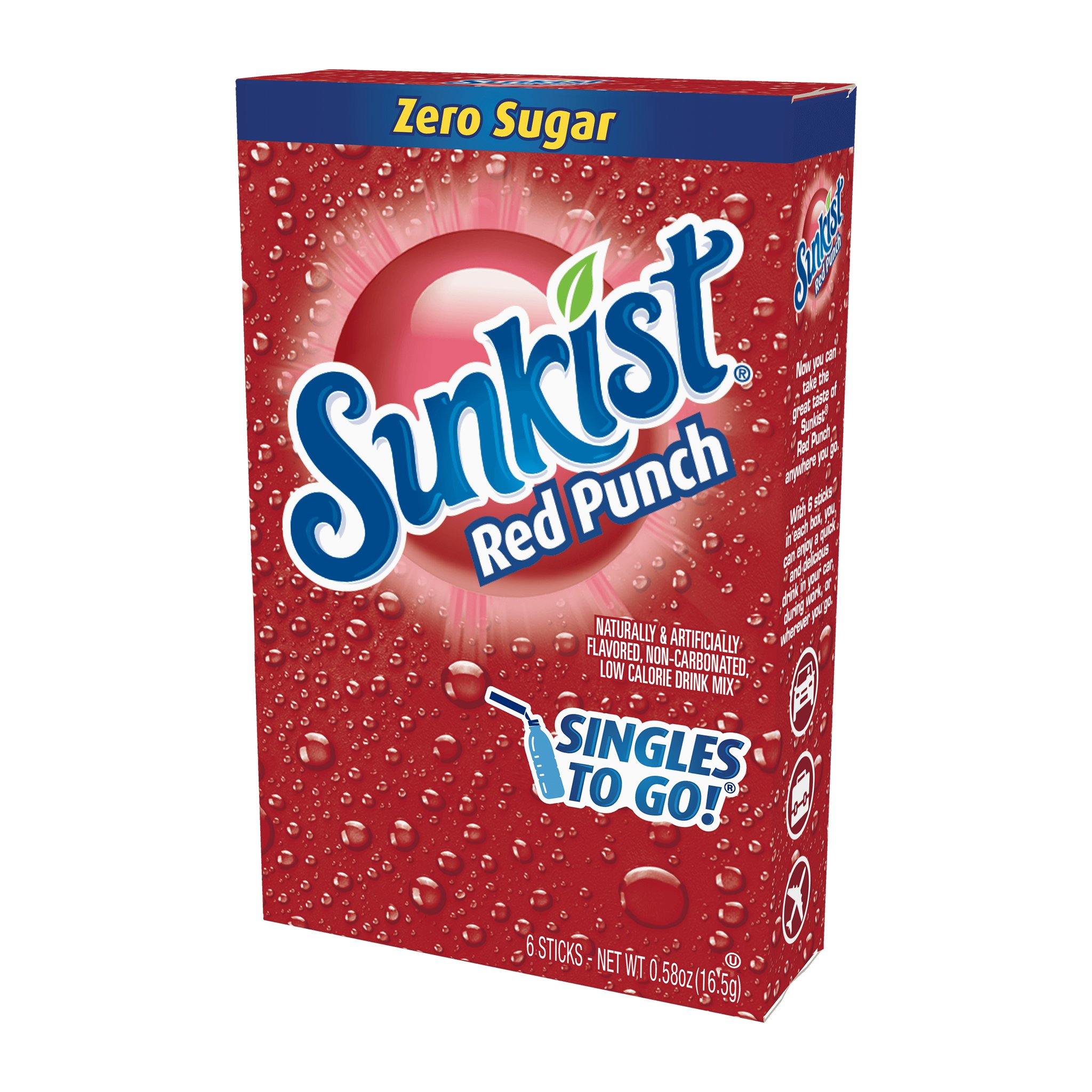 Sunkist Red Punch - Drink Mix - Sweet Exotics
