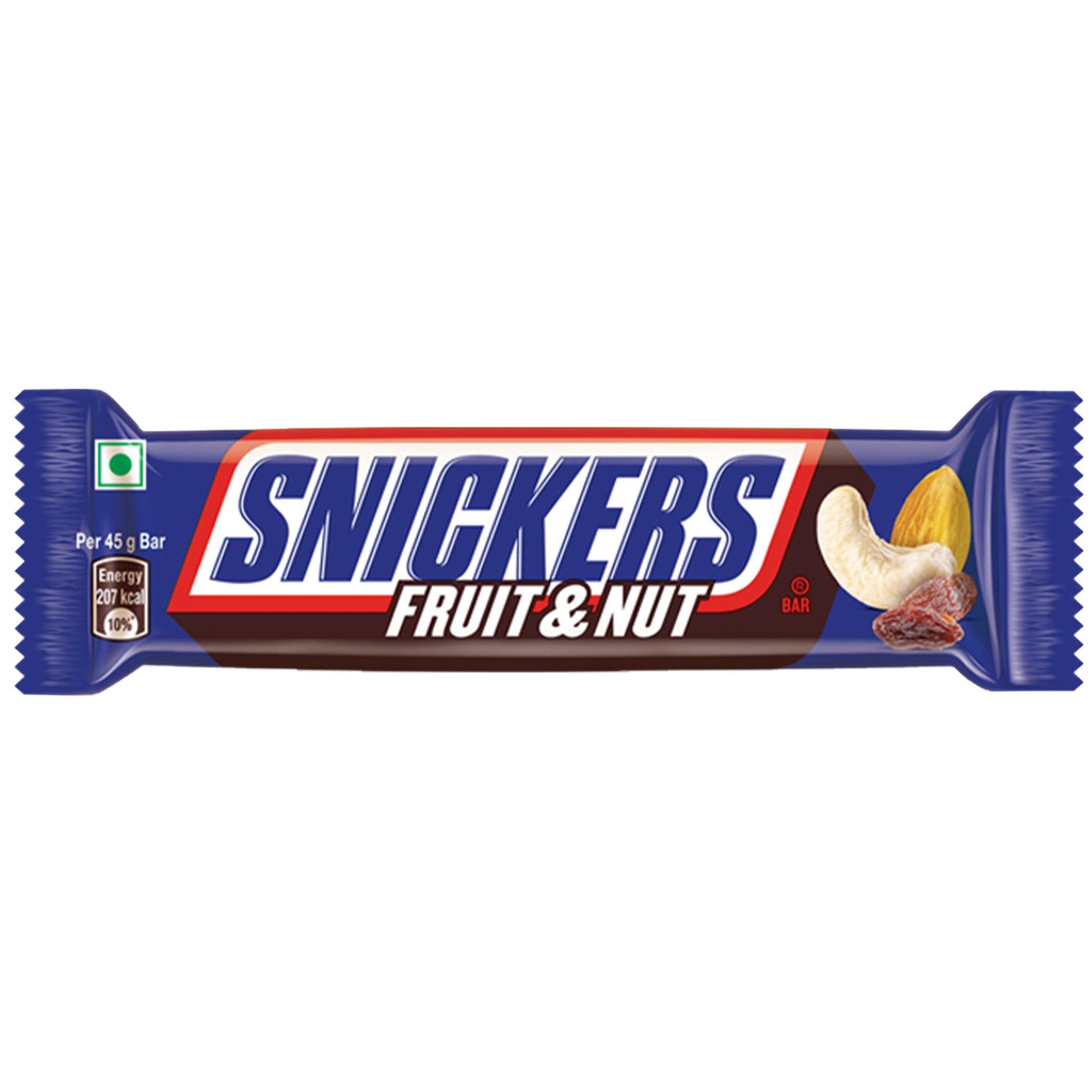 Snickers Fruit & Nut - India - Sweet Exotics