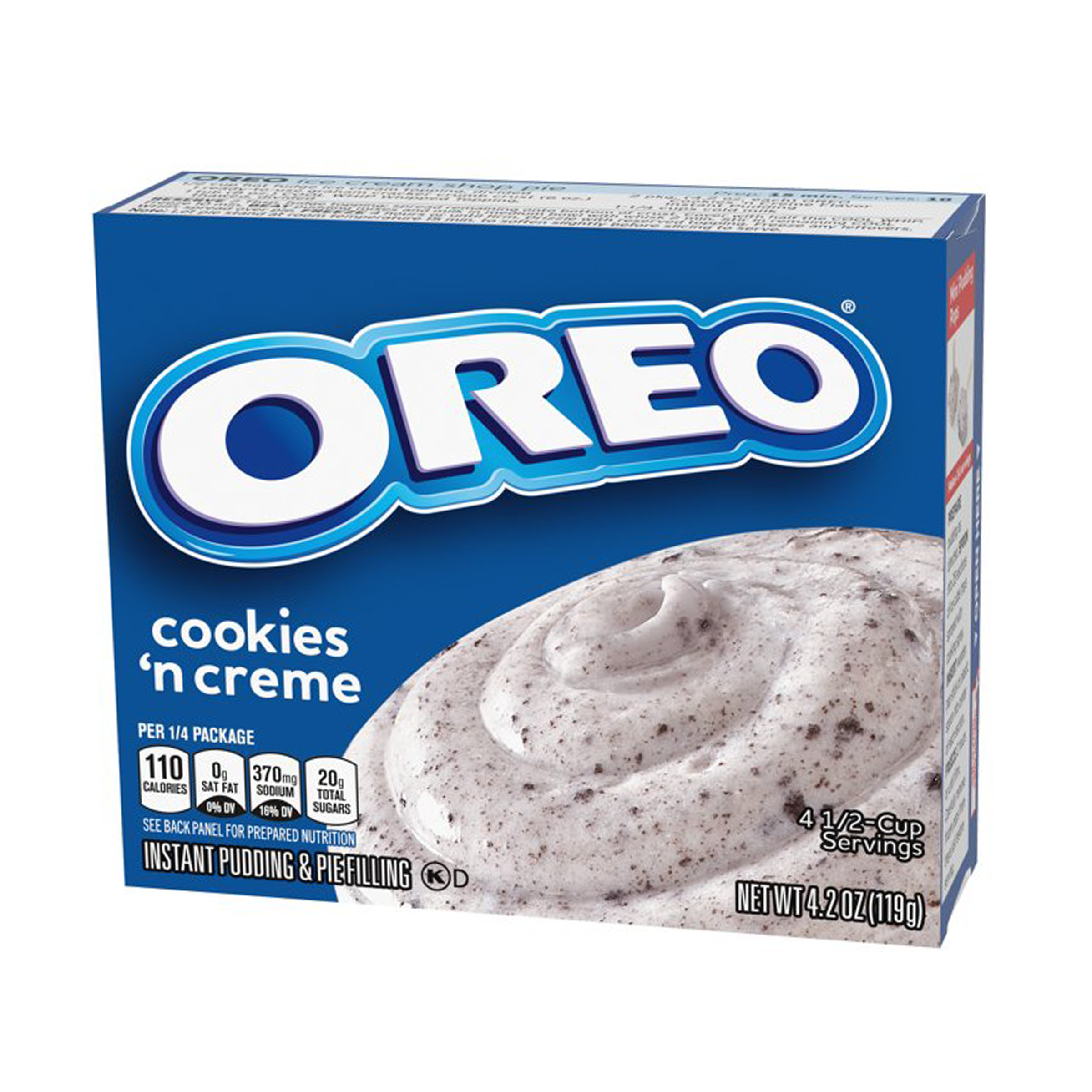 Jell-O Oreo Cookies 'n Crème Instant Pudding & Pie Filling Mix